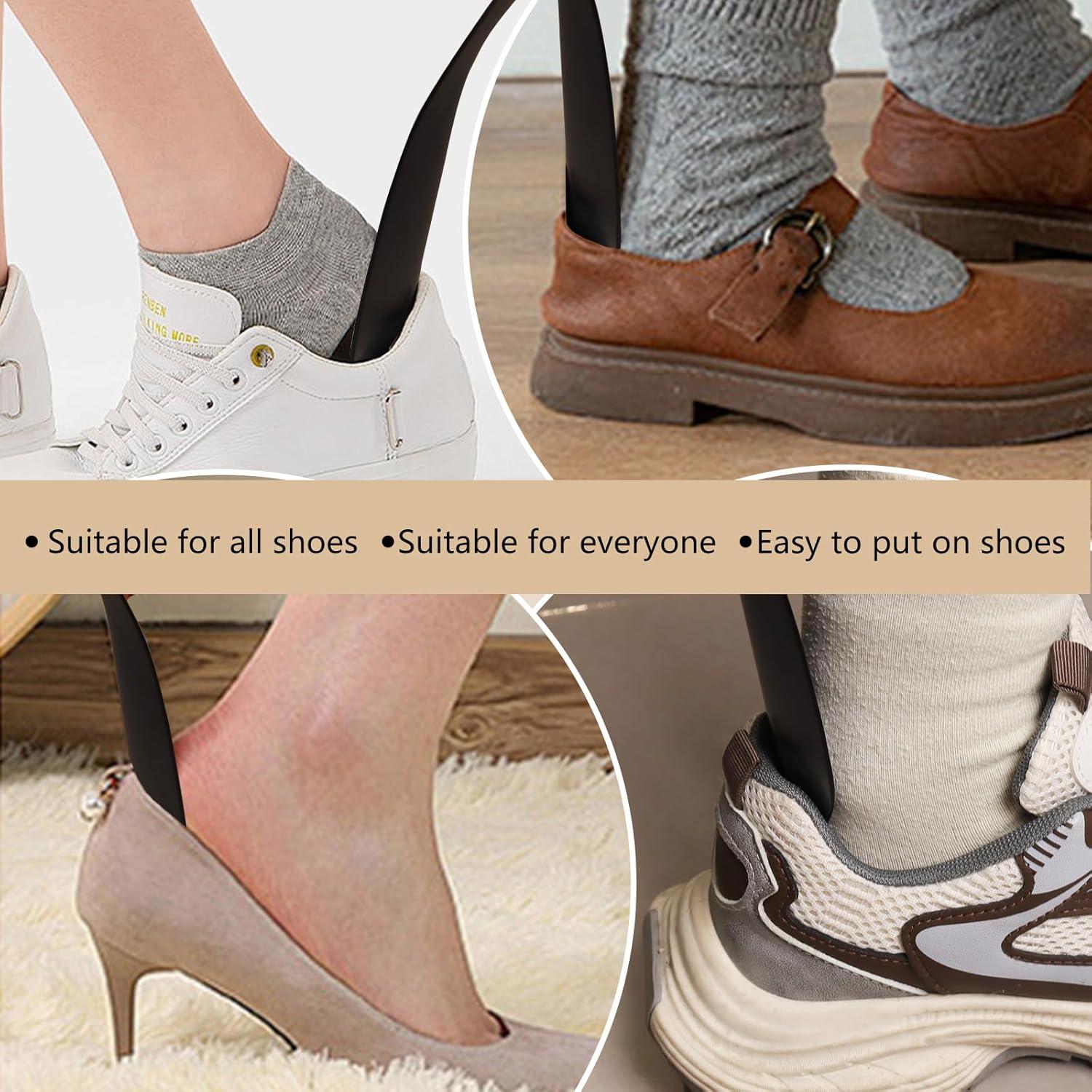 Calzadores de Metal Portátiles 18.5 cm - 2 Piezas