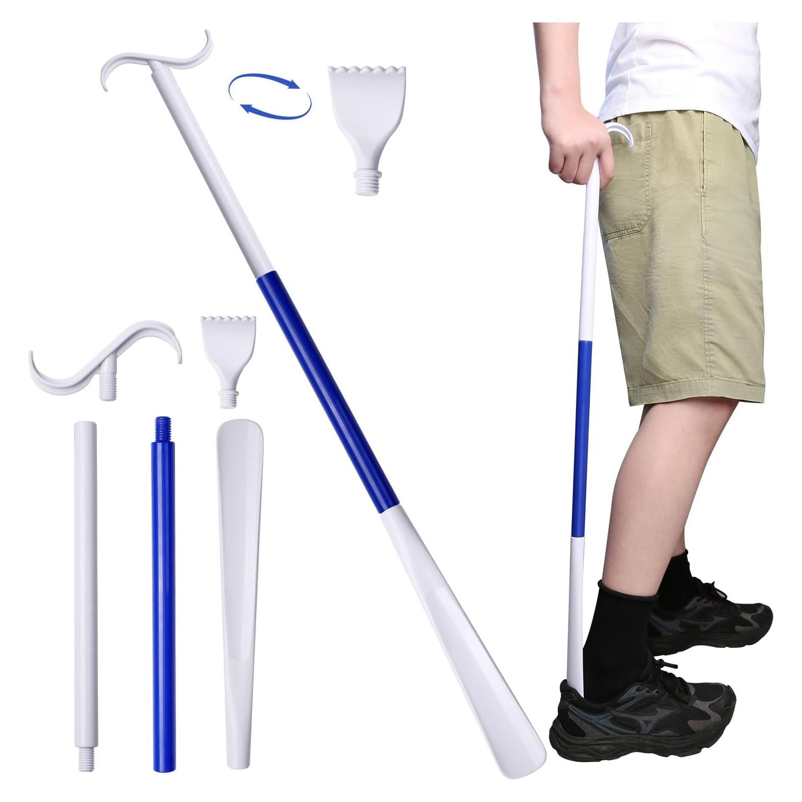 Cuña de Zapatos Larga MarginZen 90 cm con Rasca Espaldas