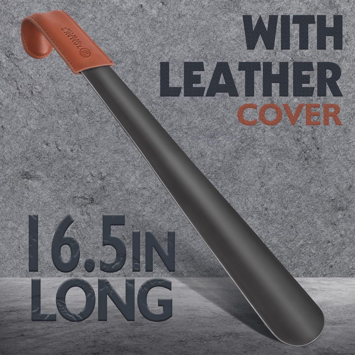 Cuchara para Calzado ZOMAKE de Metal 41.91 cm para Personas Mayores