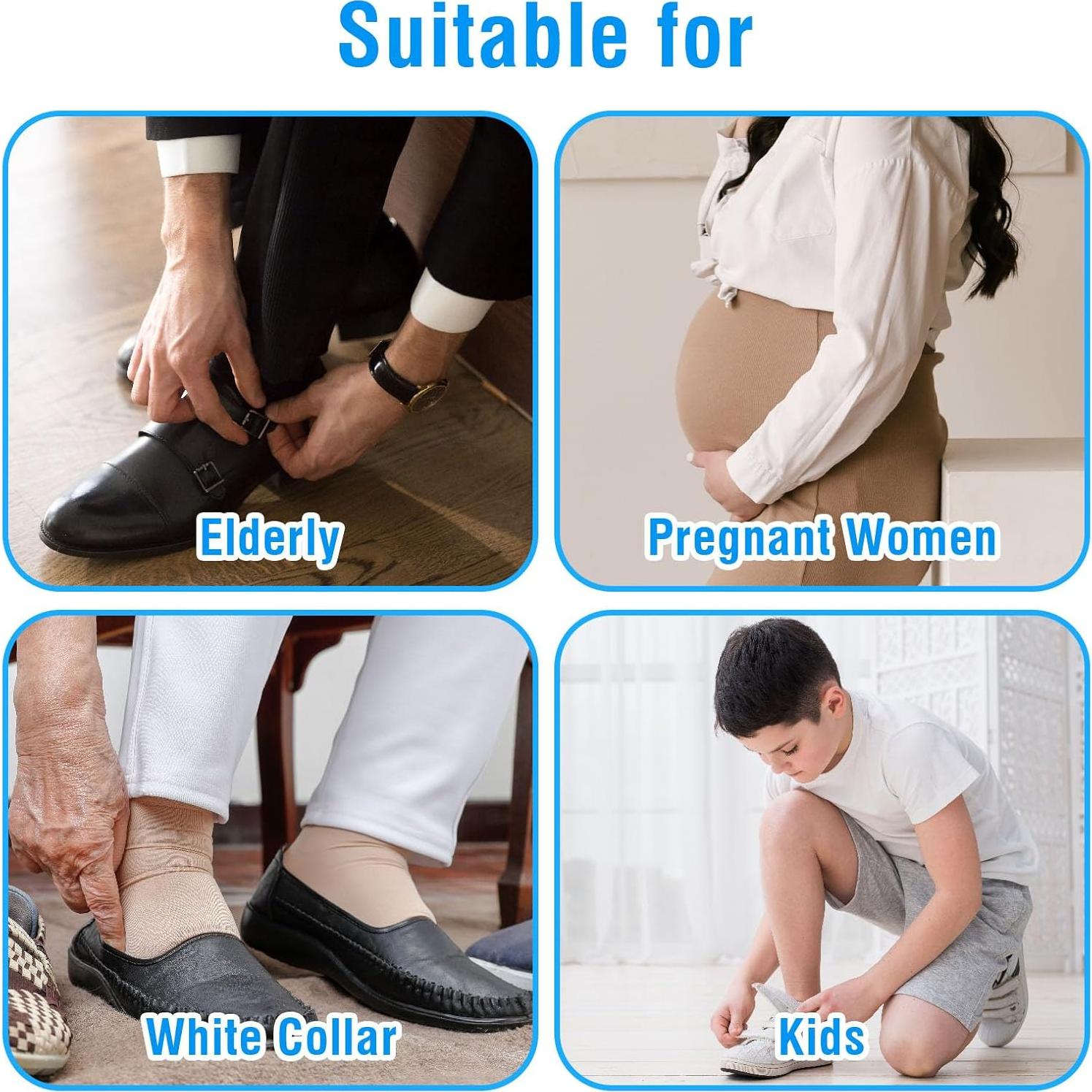 Cuerno de Zapato de Viaje Ouligay 15cm para Niños - 6 Piezas