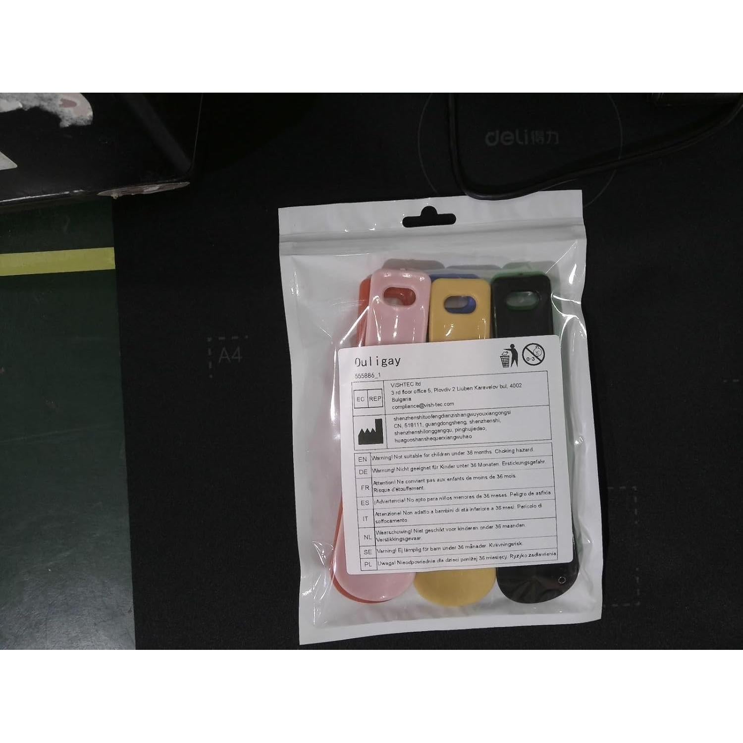 Cuerno de Zapato de Viaje Ouligay 15cm para Niños - 6 Piezas