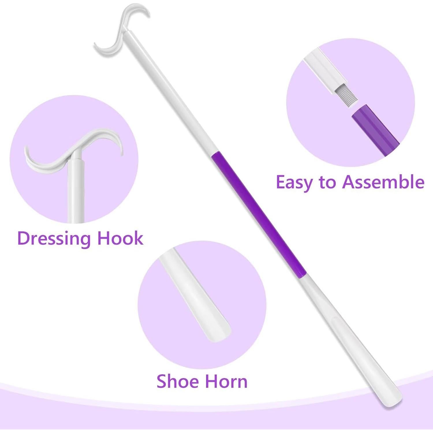 Cuerno de Zapato Ajustable Rewkcy 90 cm para Personas Mayores