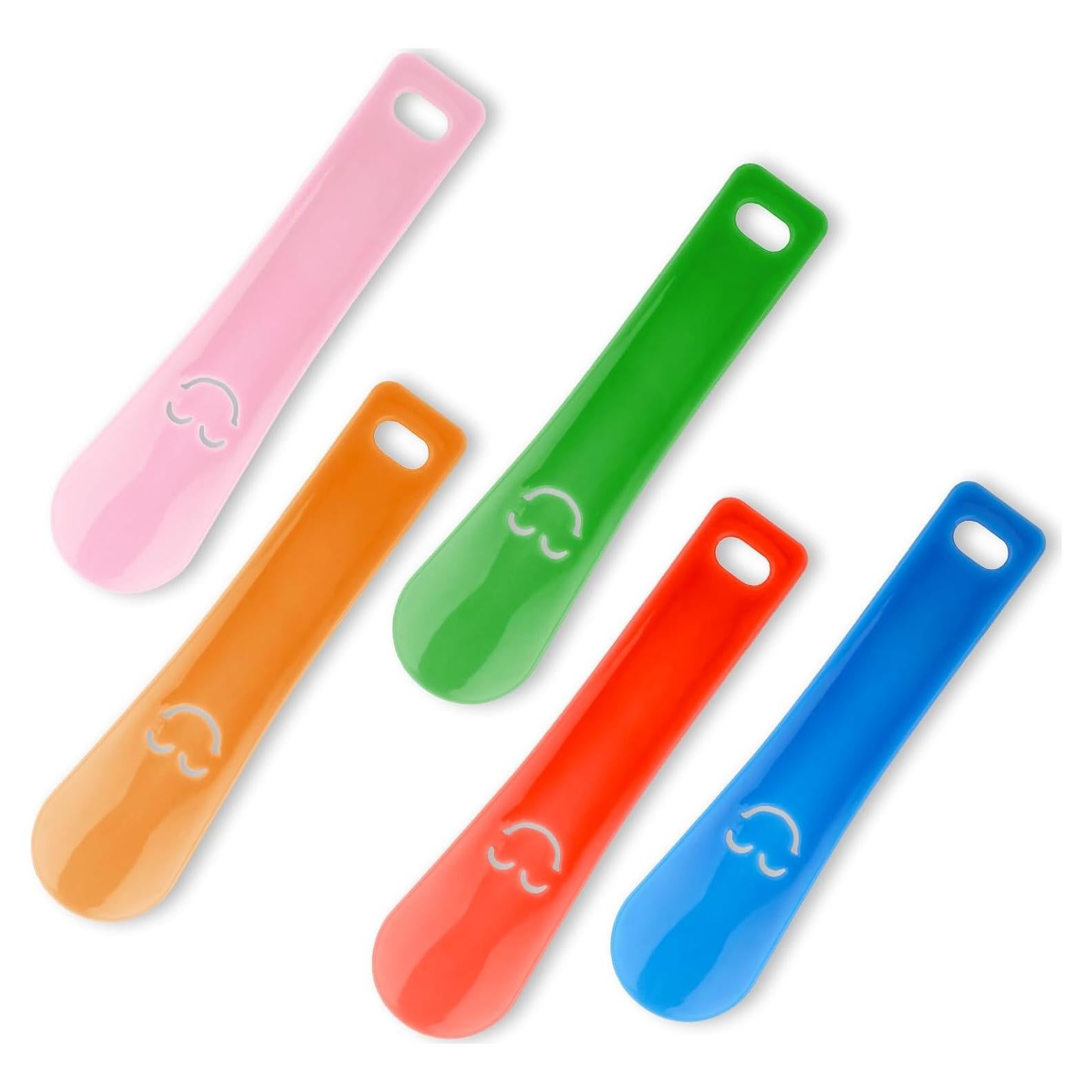 Calzadores de Plástico Prasacco 5 Paquetes 15 cm Portátiles