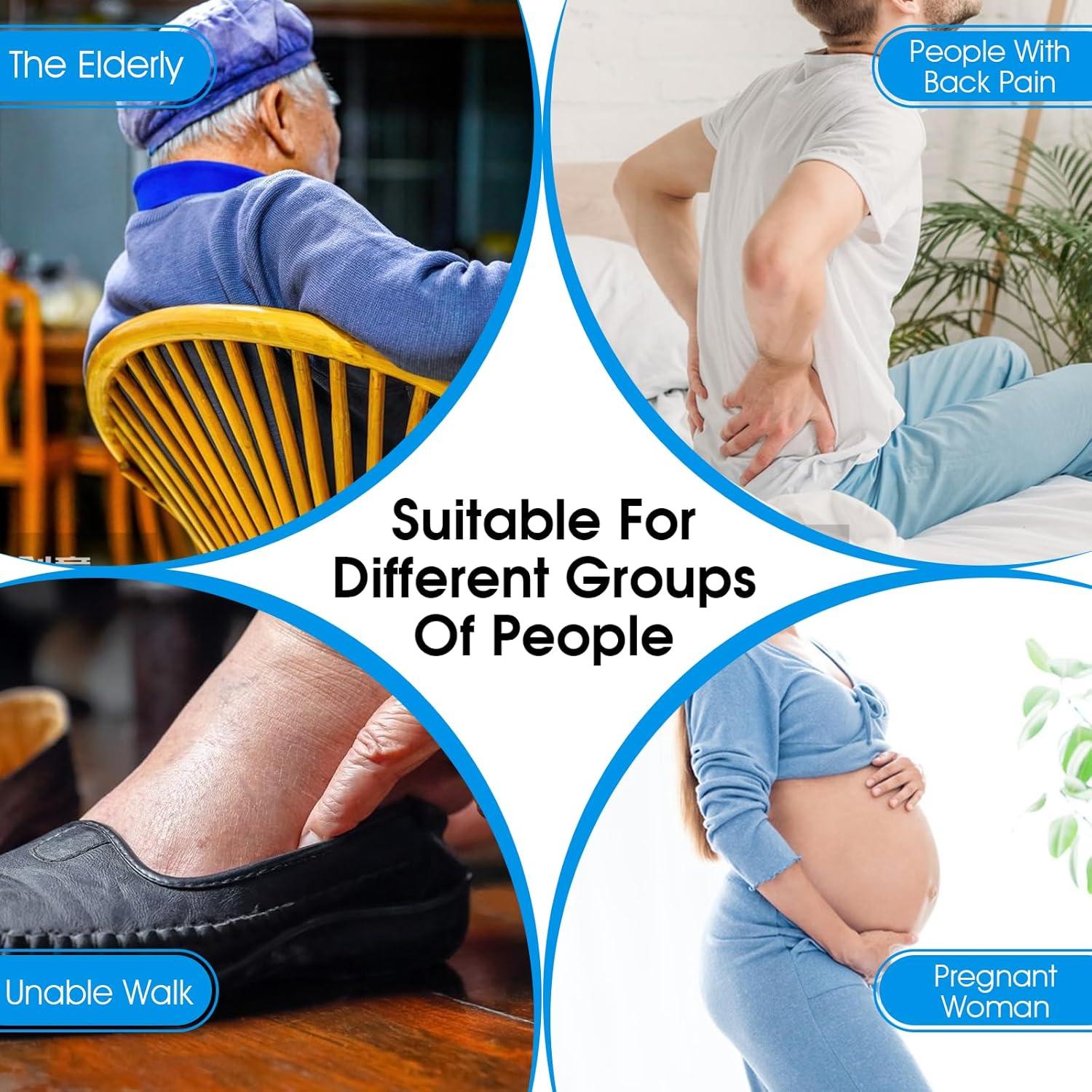 Calzadores de Plástico Prasacco 5 Paquetes 15 cm Portátiles