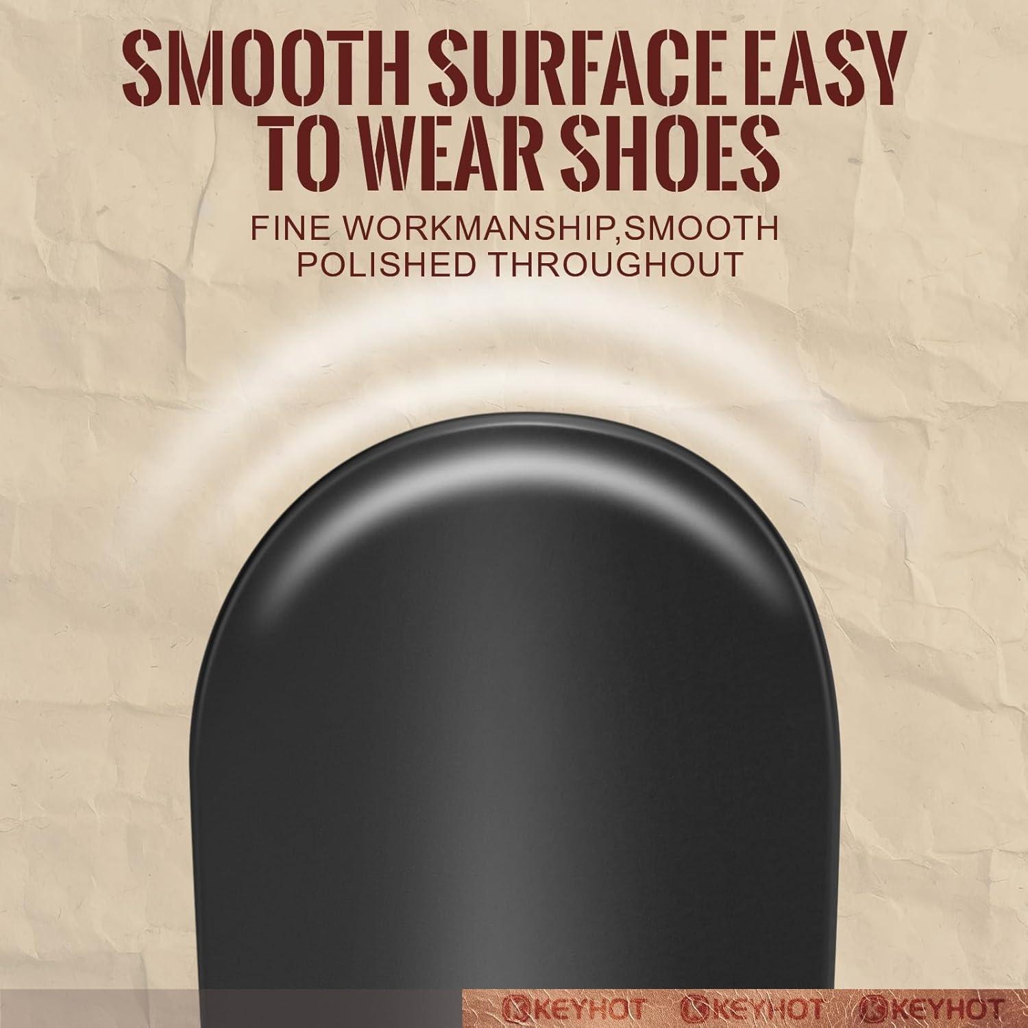 Cuerno de zapato largo KEYHOT de metal 41.91 cm para ancianos