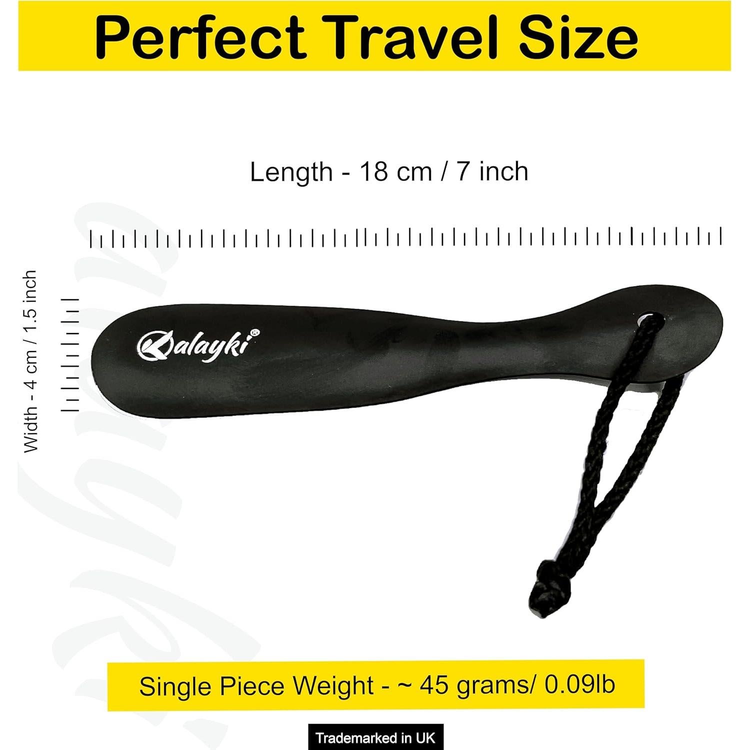 Cuchara para zapatos CompactPro Alayki 18 cm acero inoxidable