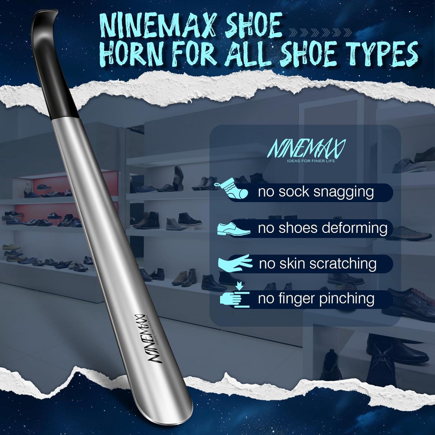 Cuchara para Zapatos NINEMAX Mango Largo Metal 41.91 cm