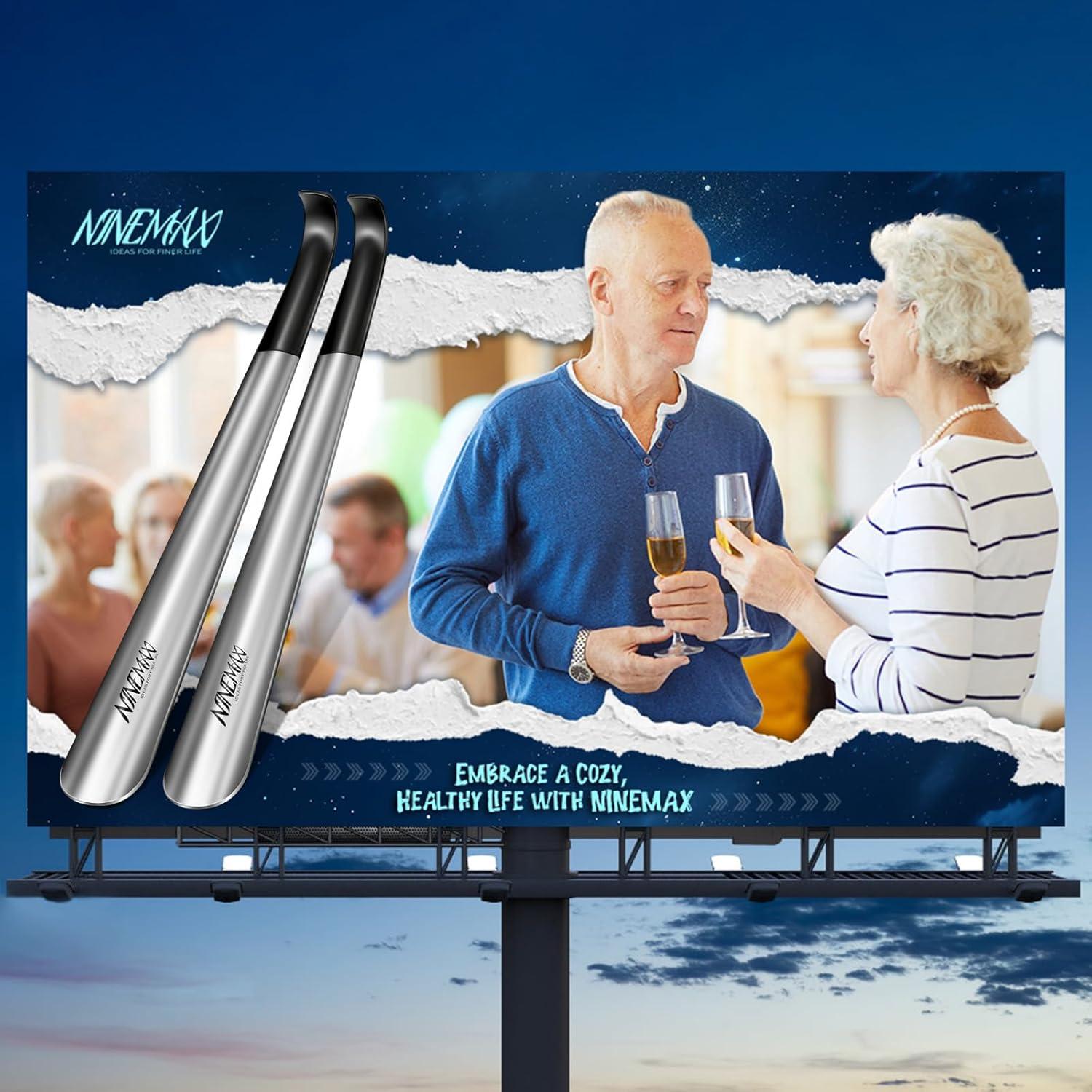 Cuchara para Zapatos NINEMAX Mango Largo Metal 41.91 cm