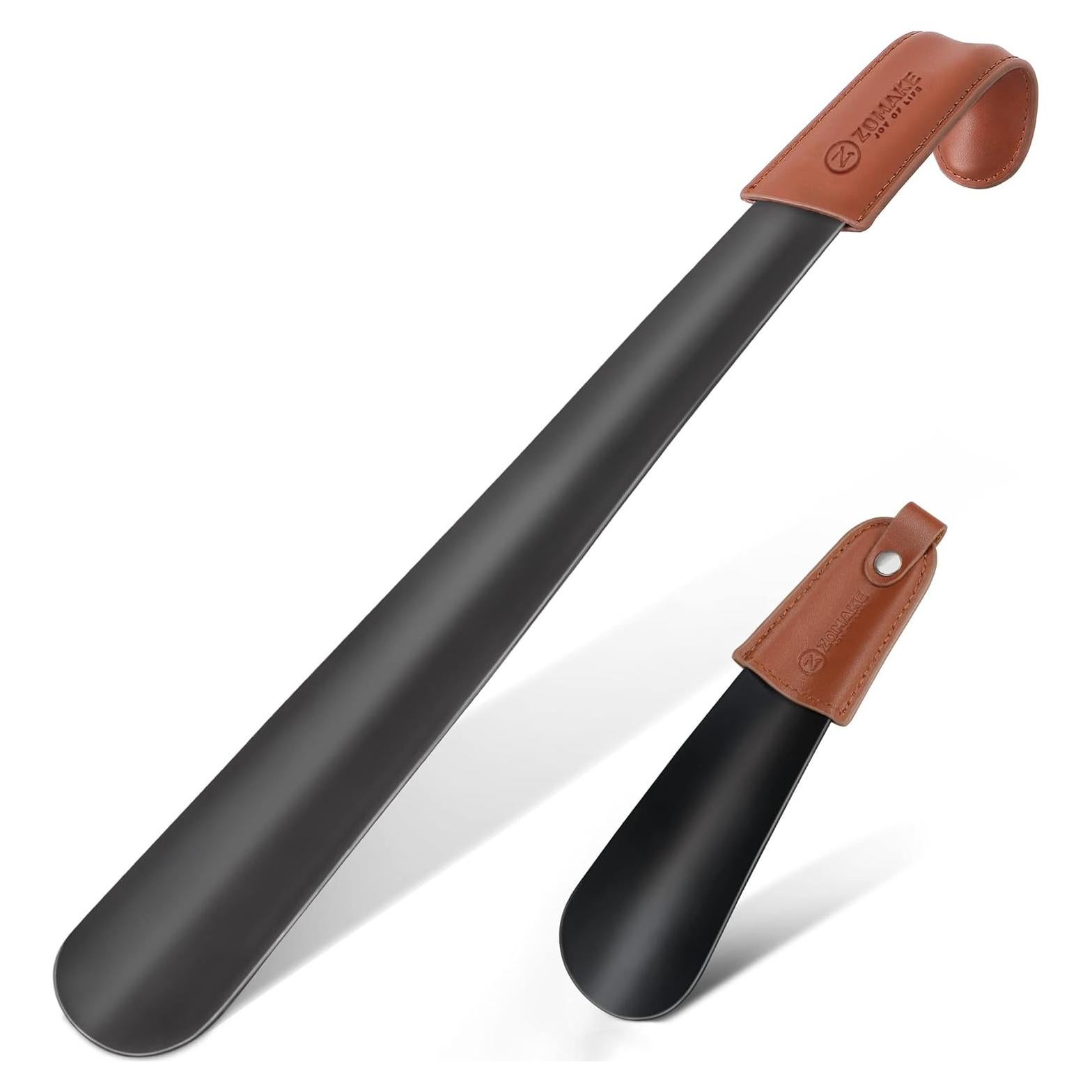 Cuchara para Calzar de Metal ZOMAKE 42cm y 19cm para Viaje