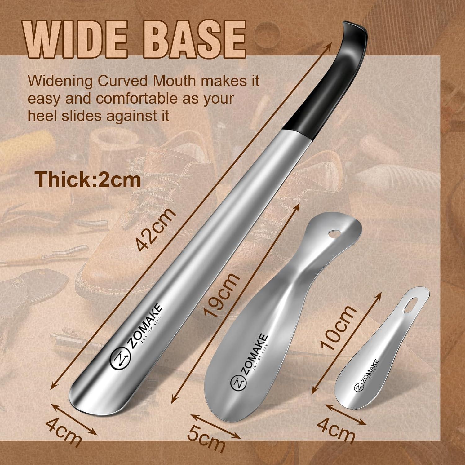 Cuerno de Zapato de Metal ZOMAKE 41.91 cm para Personas Mayores