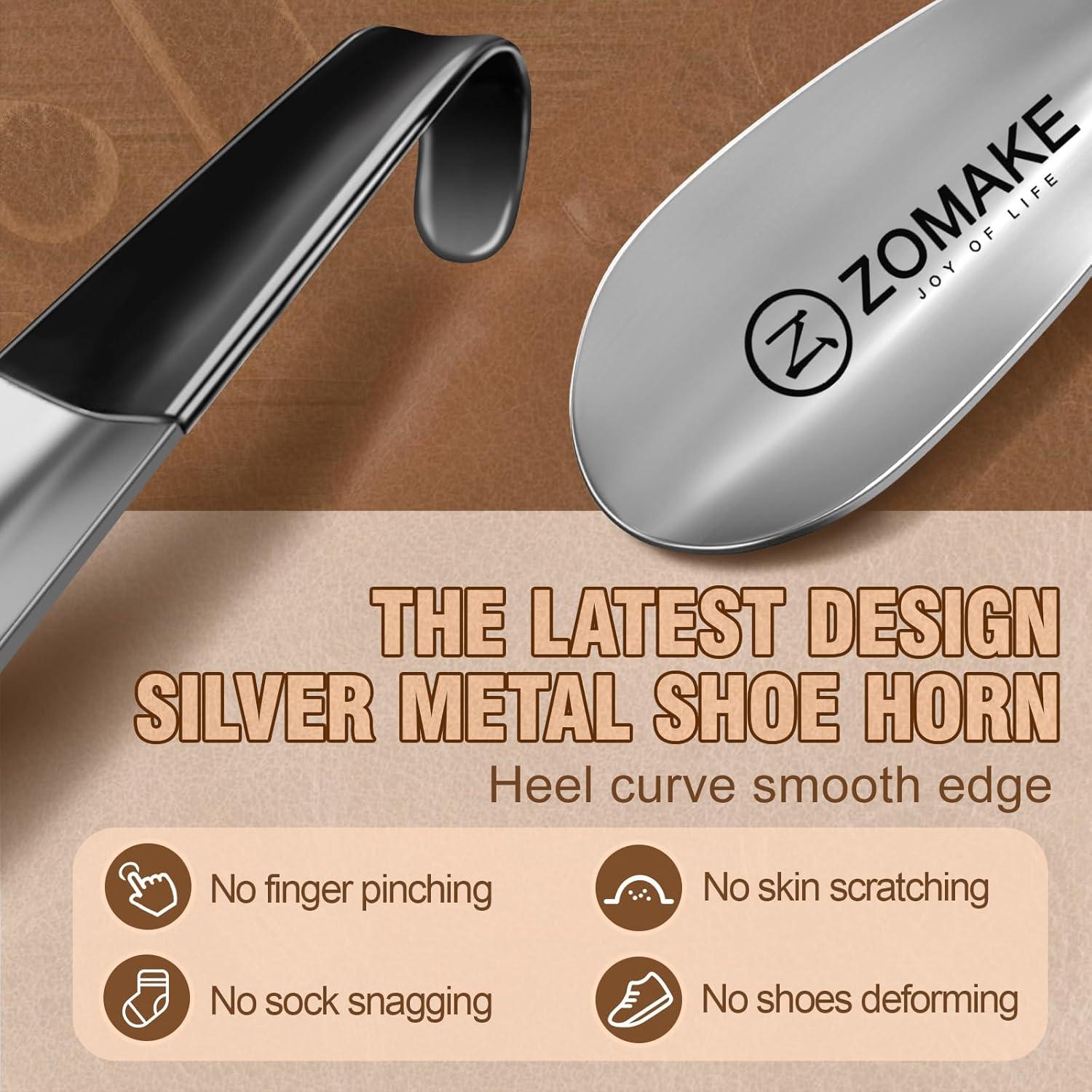Cuerno de Zapato de Metal ZOMAKE 41.91 cm para Personas Mayores