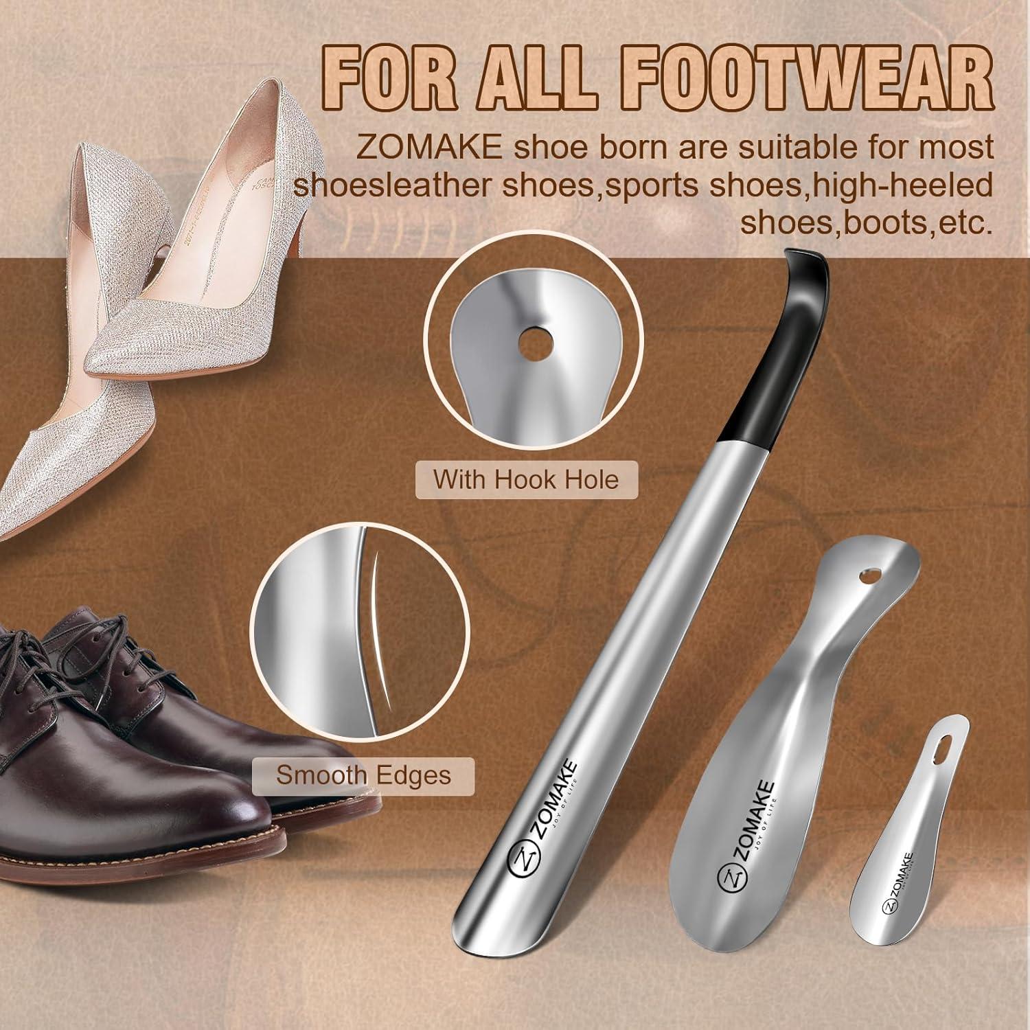 Cuerno de Zapato de Metal ZOMAKE 41.91 cm para Personas Mayores