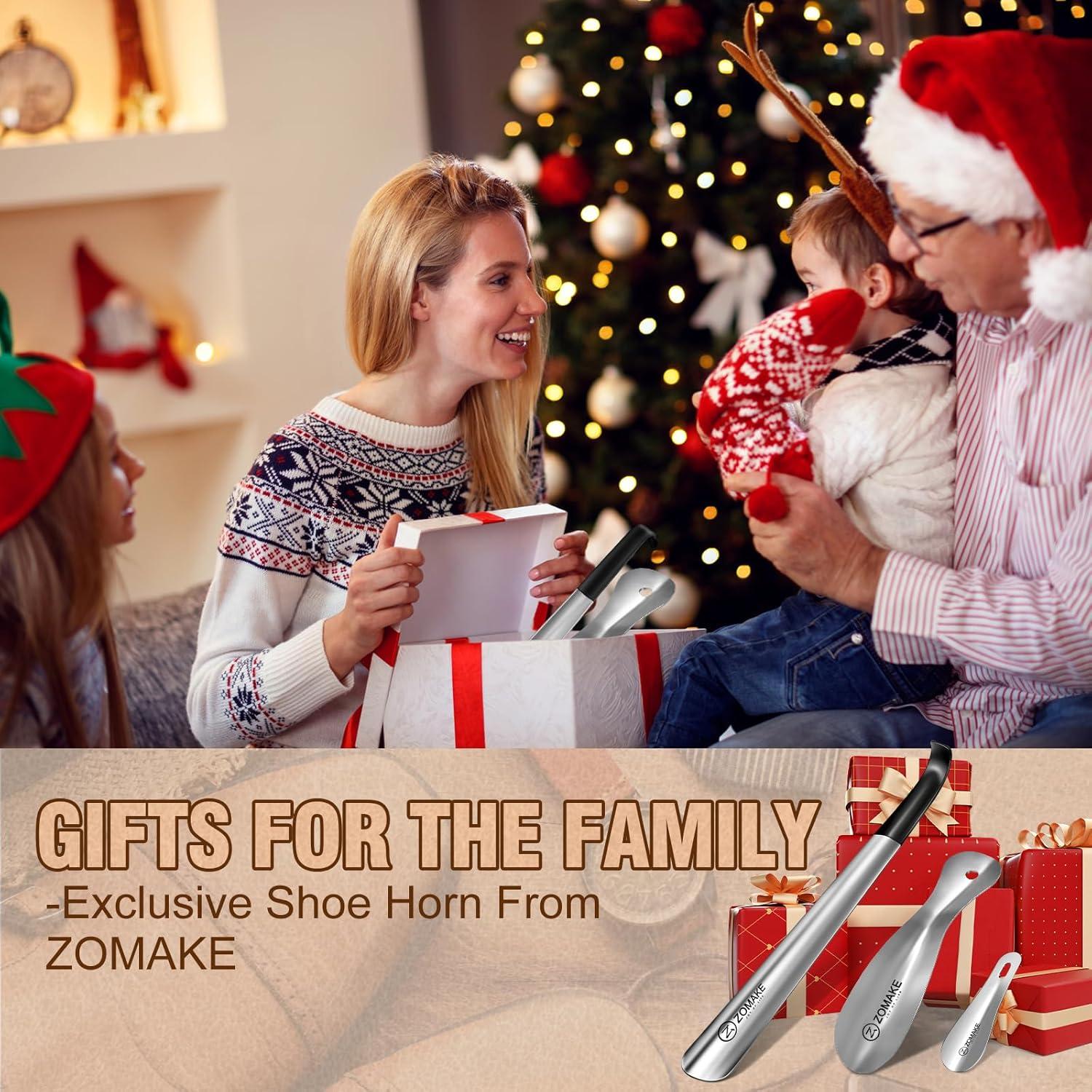 Cuerno de Zapato de Metal ZOMAKE 41.91 cm para Personas Mayores