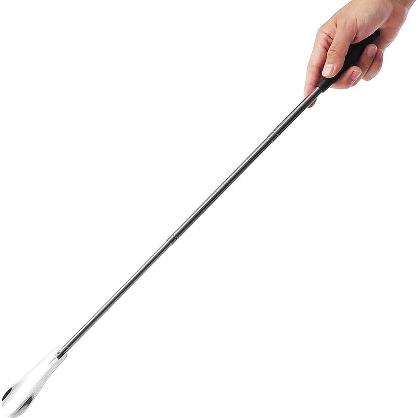 Cuchara para zapatos ajustable Fanwer de acero inoxidable 31-65 cm