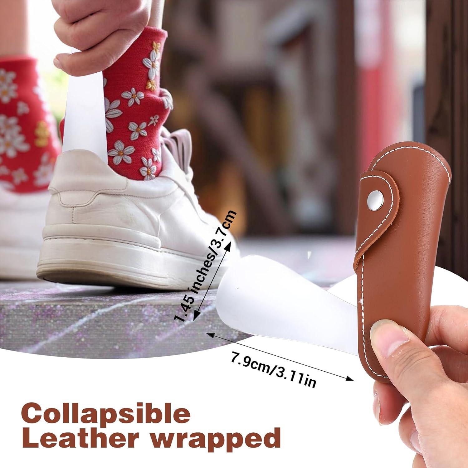 Cuerno de zapato plegable ElevateTech con llavero 18.7 cm