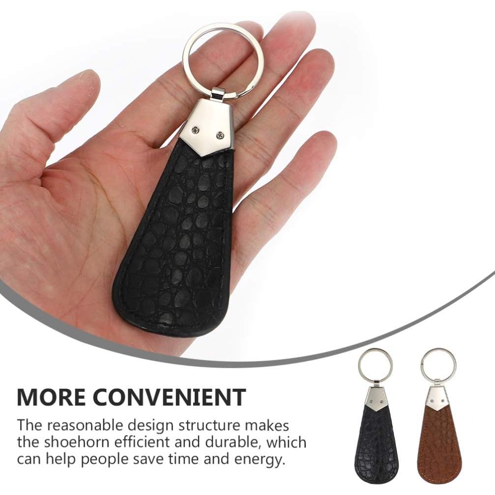 Cuñas de Zapato Portátiles EXCEART 2 Piezas Marrón 13x4.5cm