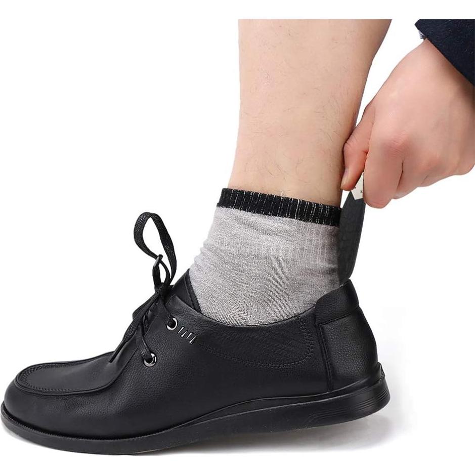 Cuñas de Zapato Portátiles EXCEART 2 Piezas Marrón 13x4.5cm