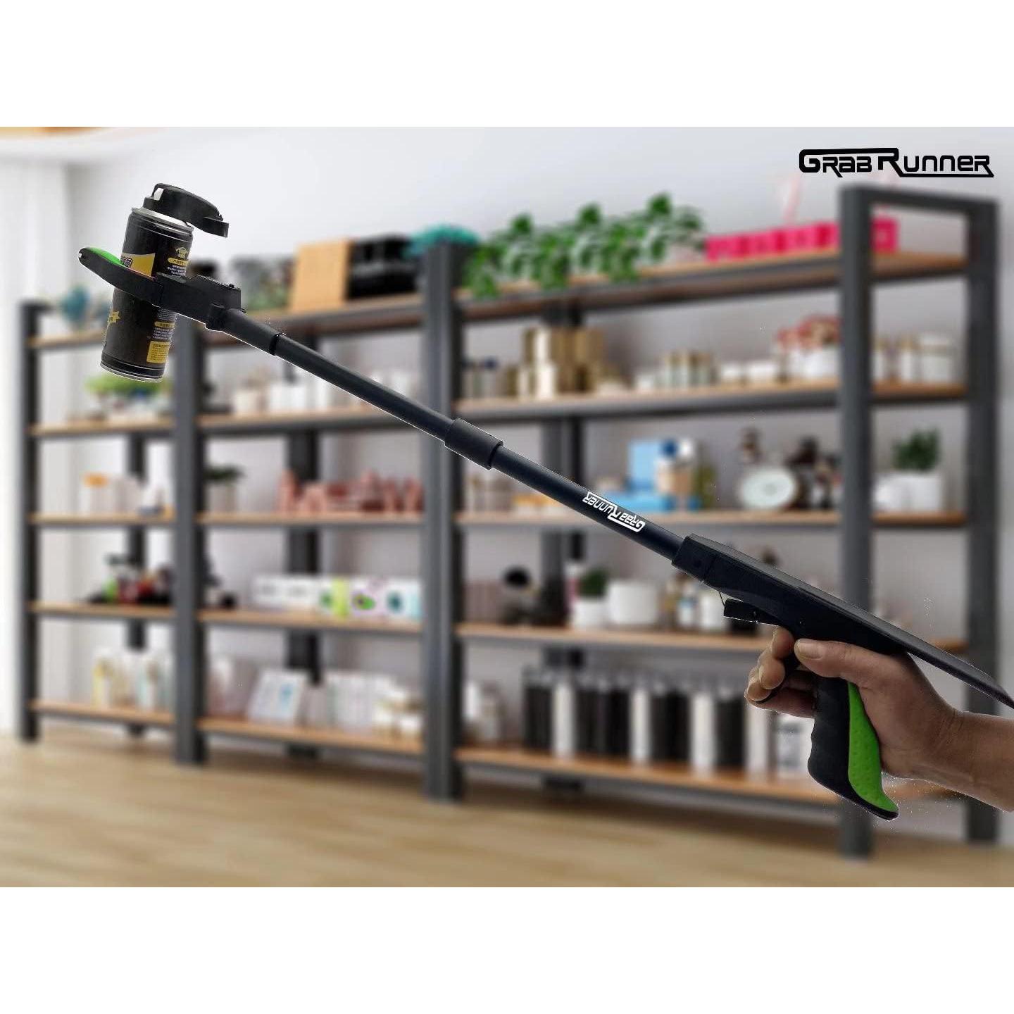 Herramienta de agarre GrabRunner 81 cm con luz LED verde