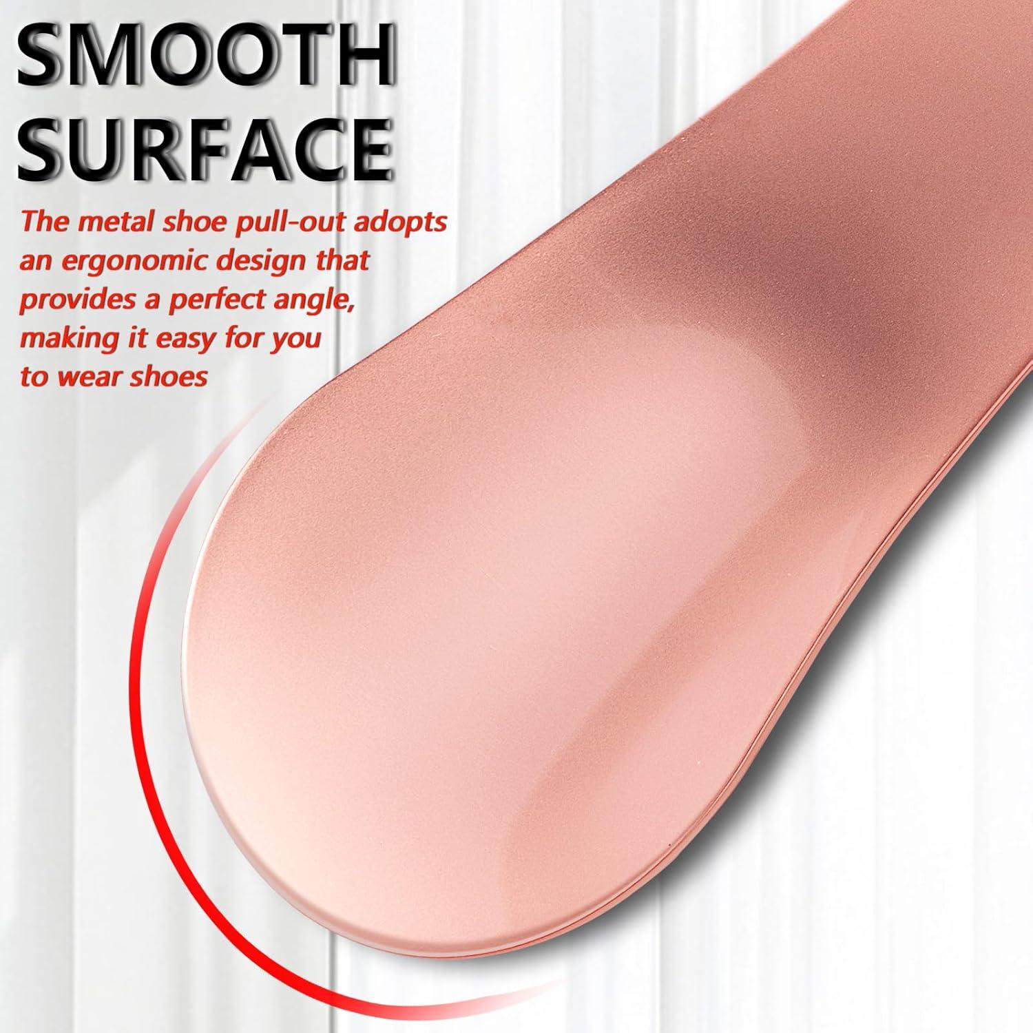 Tiradores de Zapatos de Metal Plegables 14.5 cm - EYIWEITING - Paquete de 2