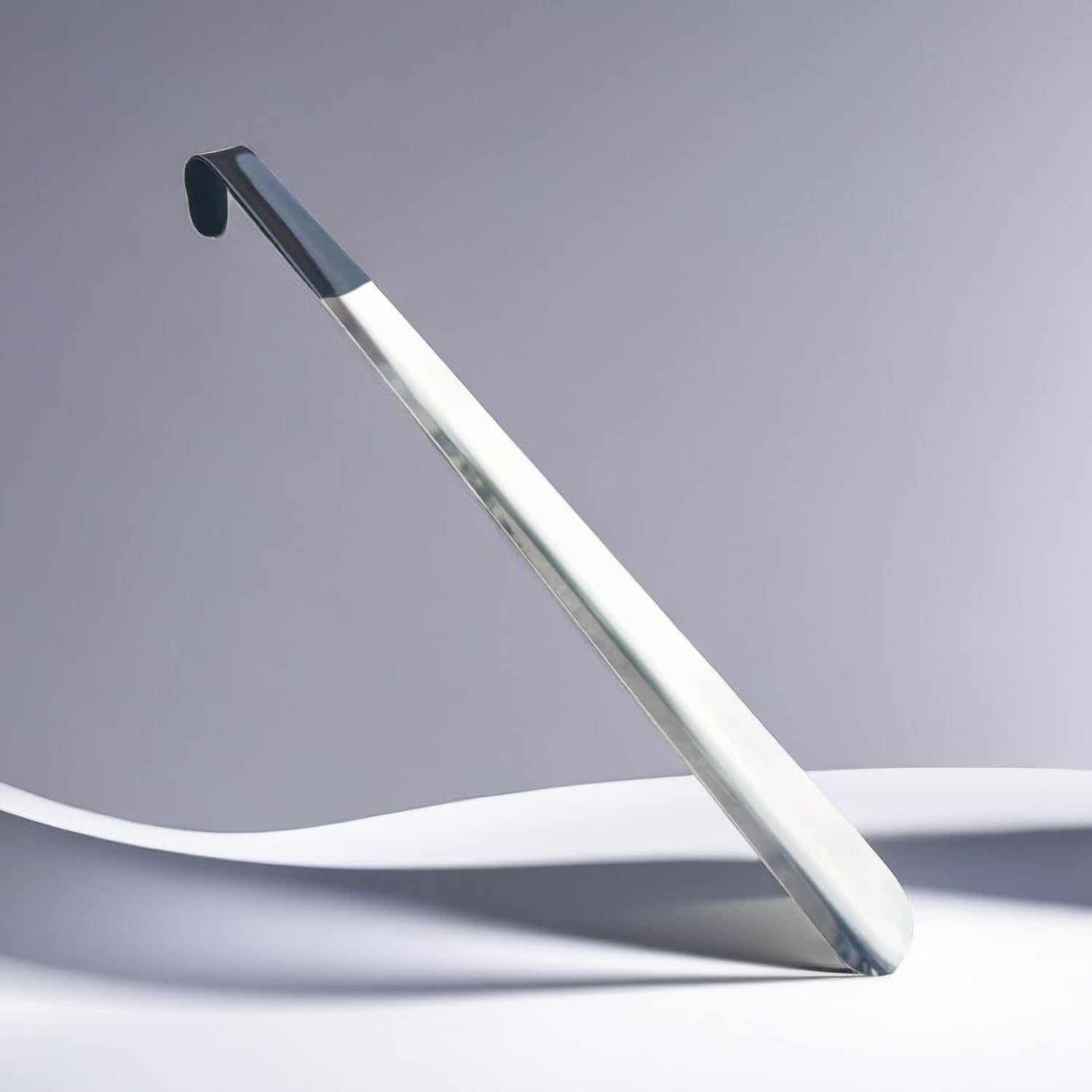 Juego de 2 cucharas para zapatos de acero inoxidable 42 cm