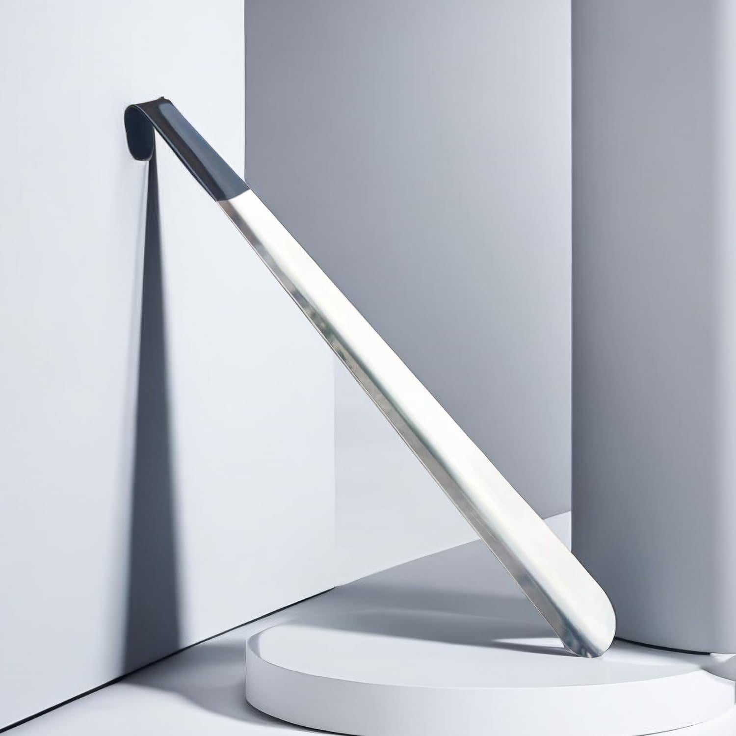 Juego de 2 cucharas para zapatos de acero inoxidable 42 cm