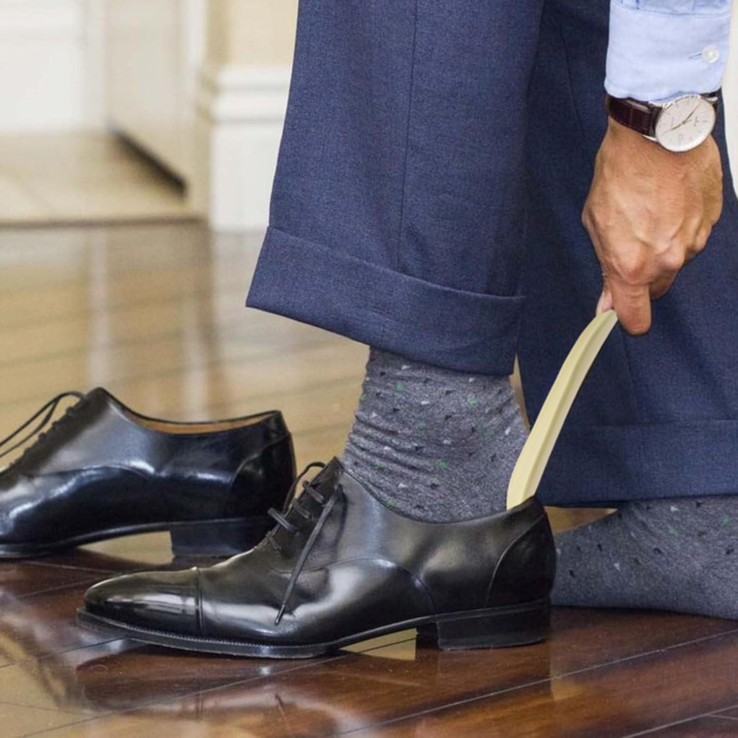 12 Cuernos de Zapato de Plástico Ergonomicos para Viaje