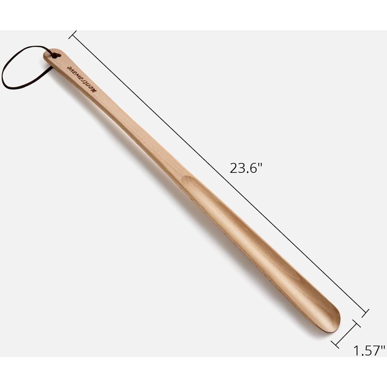 Cuchara de zapato de madera Xentrawave 60 cm para adultos