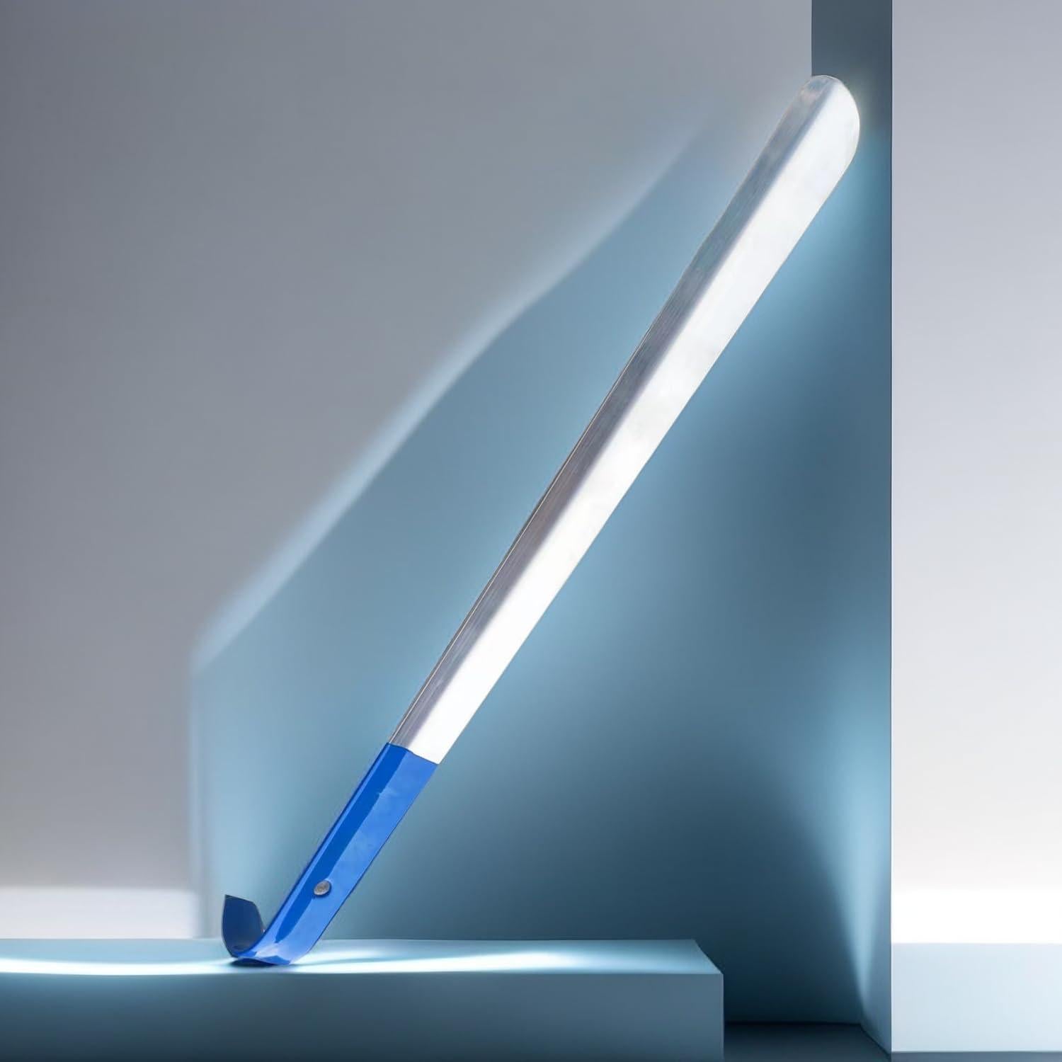 Cuerno de zapato de acero inoxidable 42 cm para hombres y mujeres