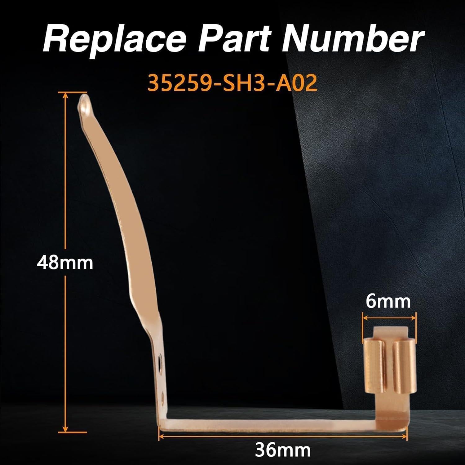 Conectores de zapato de volante EVRBUL 2PCS para Honda CRX/Civic