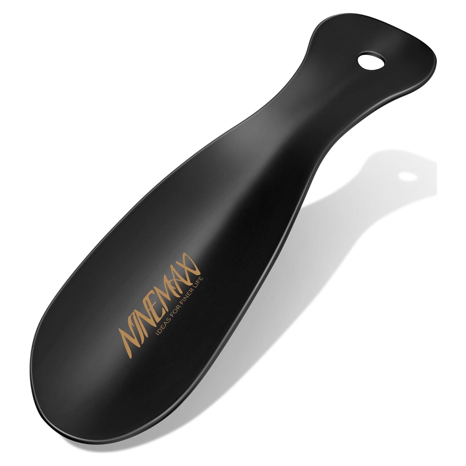 Cuerno de Zapato NINEMAX de Metal Inoxidable 19 cm Portátil