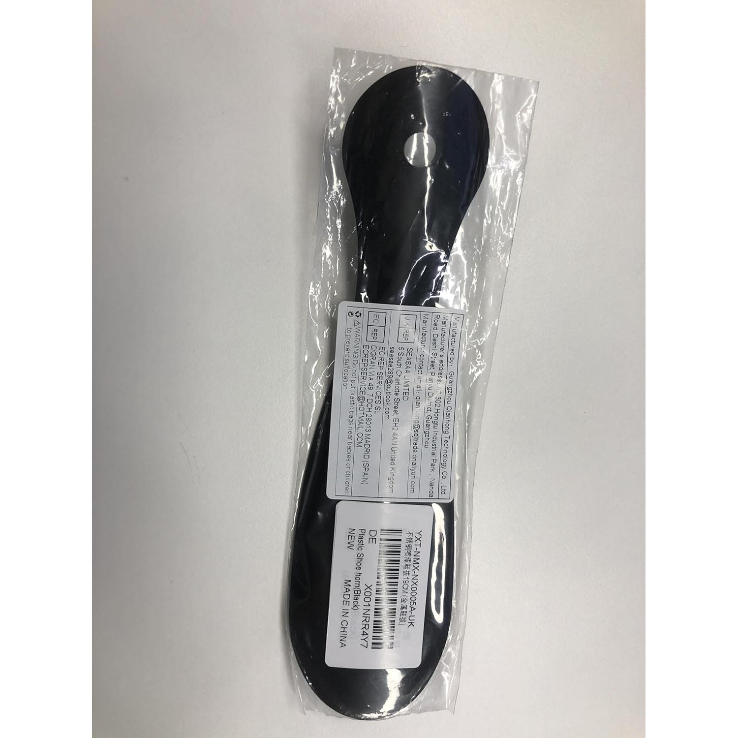 Cuerno de Zapato NINEMAX de Metal Inoxidable 19 cm Portátil