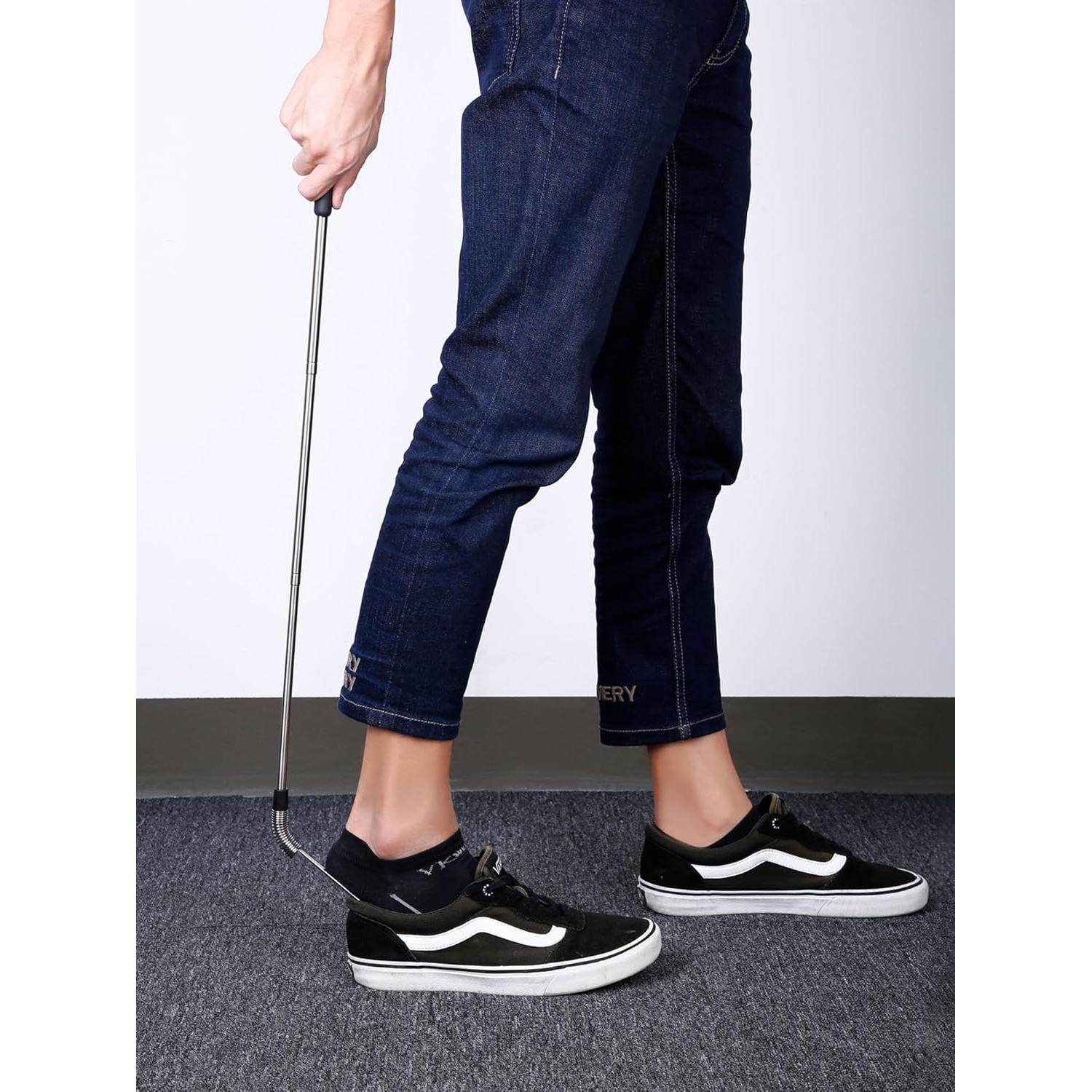 Cucharas de Zapato Ajustables Blulu - Acero Inoxidable, 2 Piezas