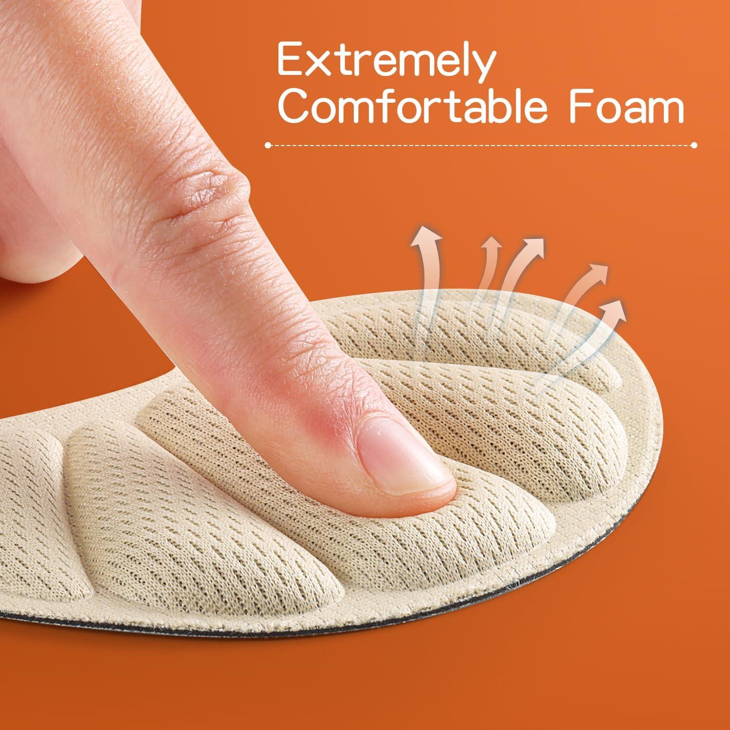 Almohadillas para Talón Adhesivas SUMBLIME - 8 Piezas Beige