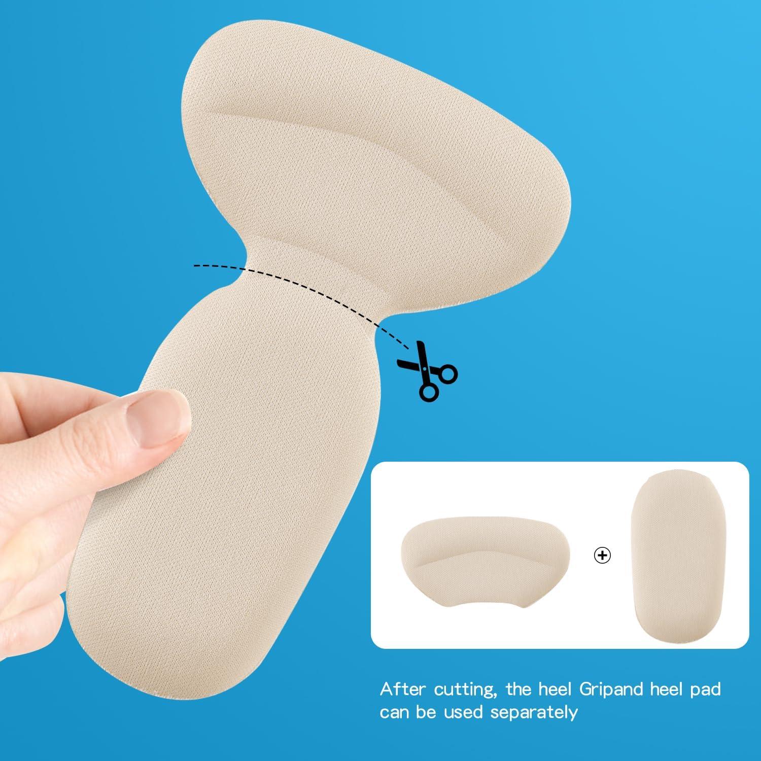 Almohadillas para Talón Adhesivas SUMBLIME - 8 Piezas Beige