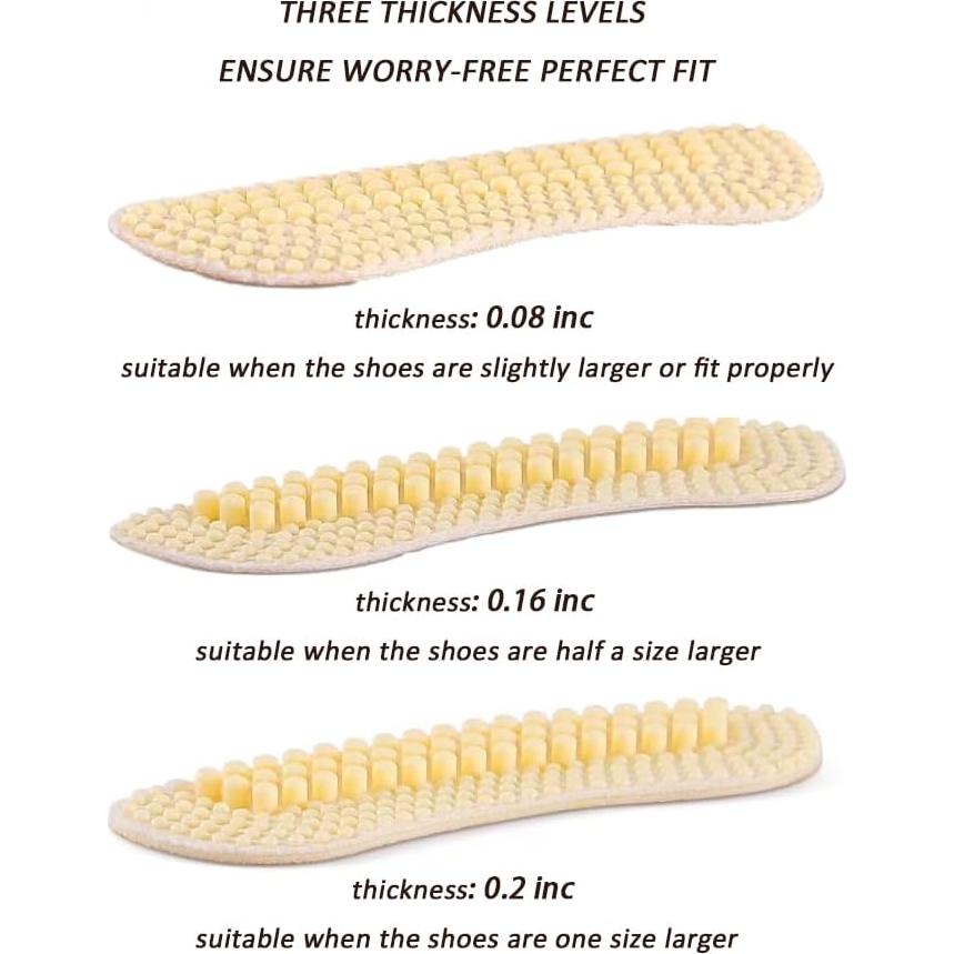 6 Pares de Agarraderas de Silicona JUZI para Talones - Gel Antideslizante