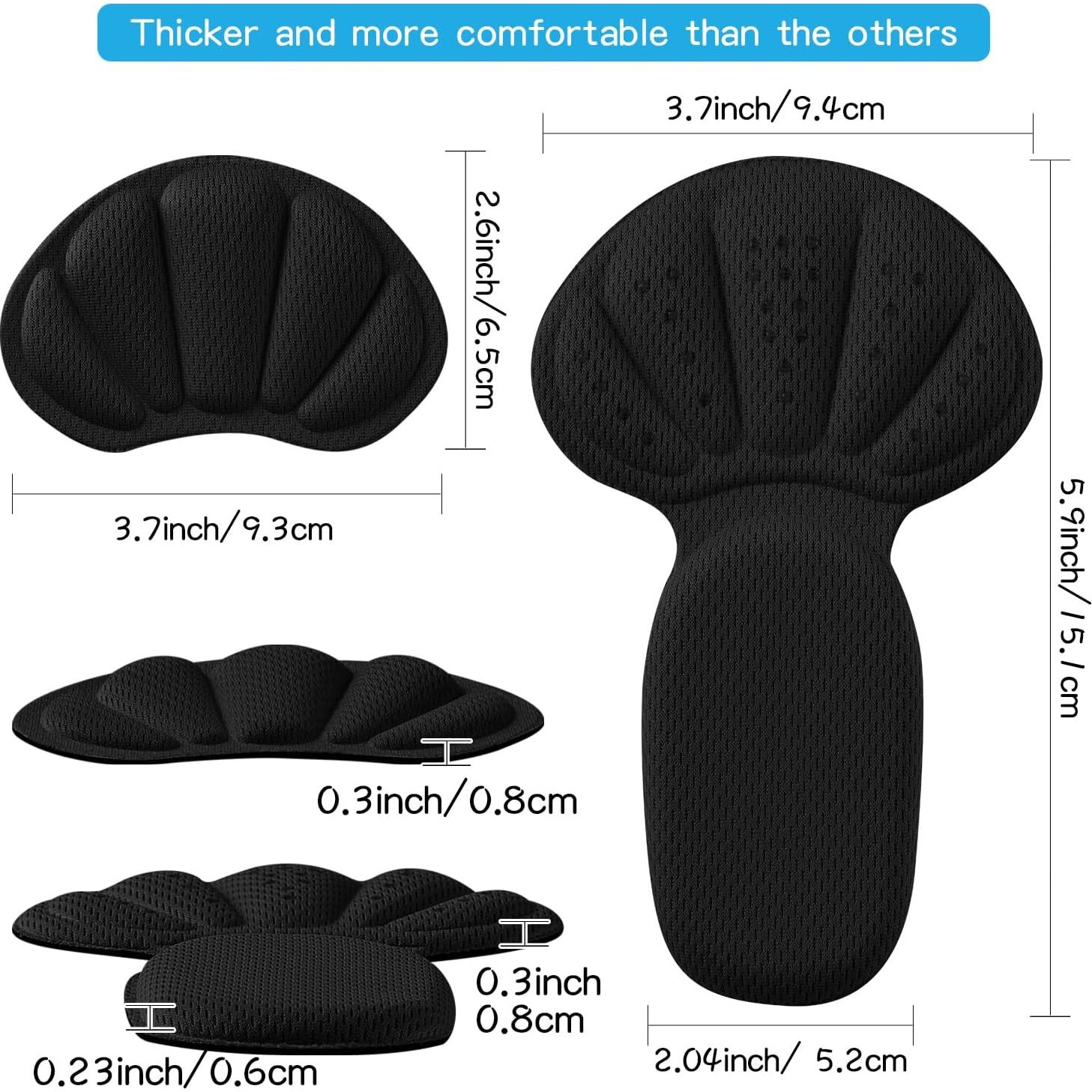 Almohadillas de Talón Adhesivas SUMBLIME - 8 Piezas Reutilizables