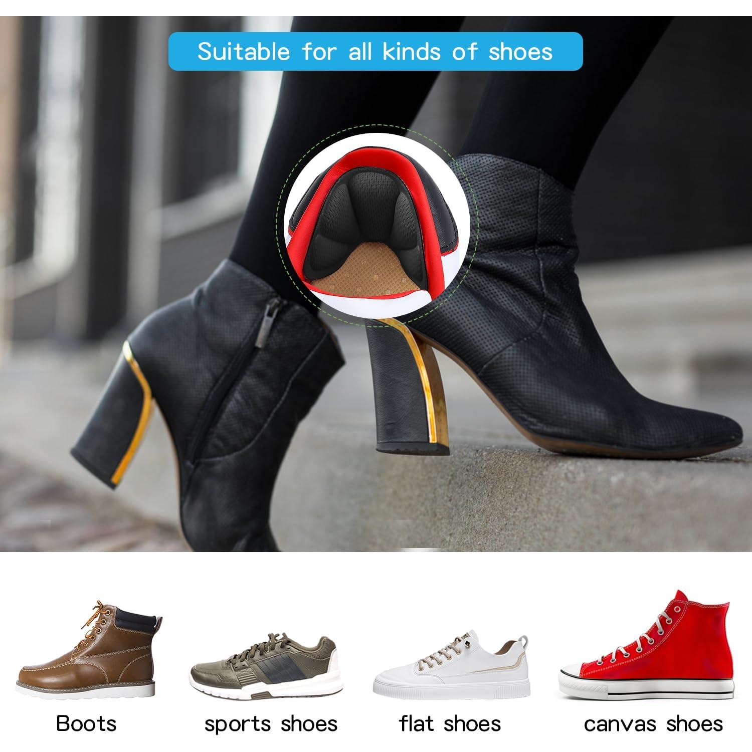 Almohadillas de Talón Adhesivas SUMBLIME - 8 Piezas Reutilizables