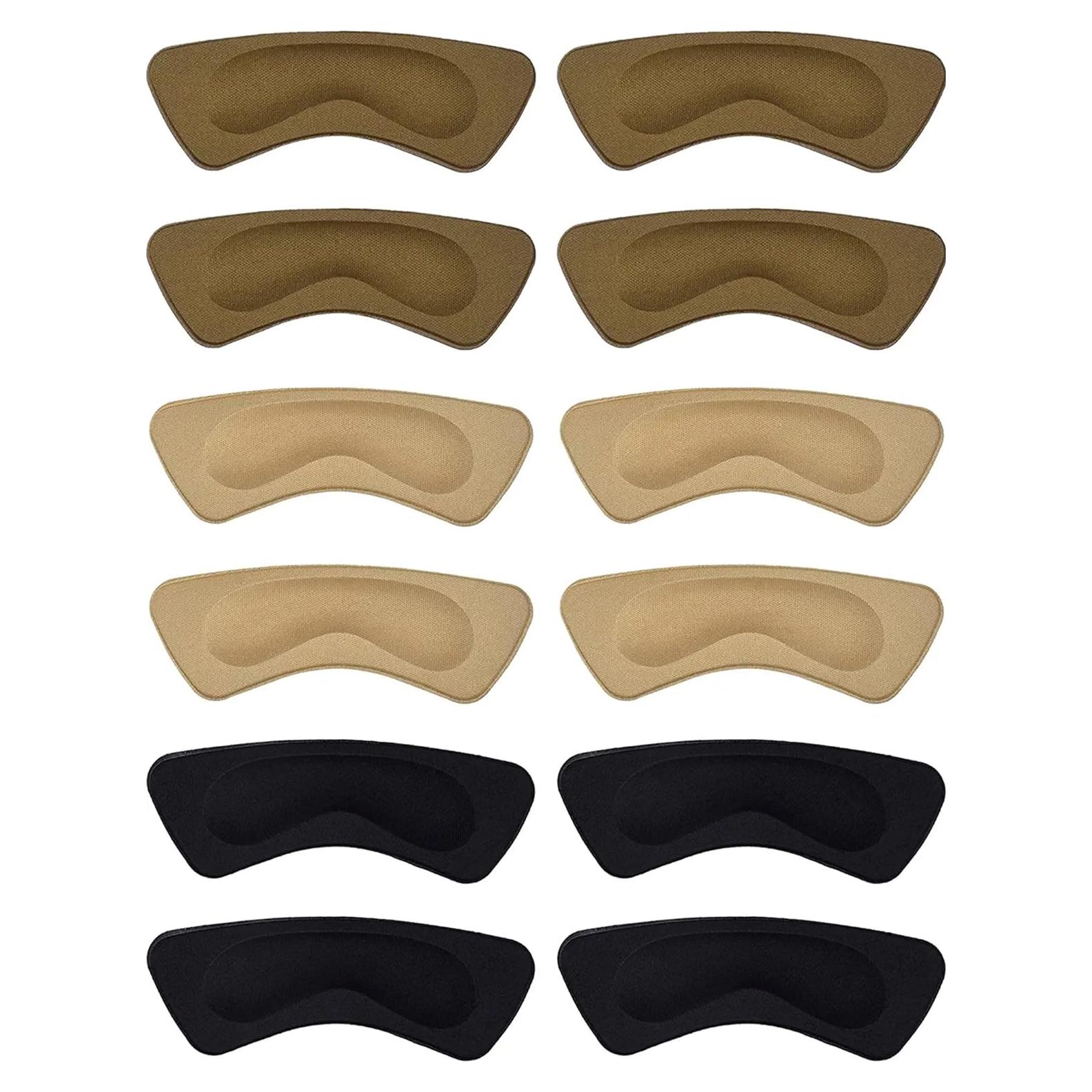 Almohadillas para Talones Hotop 6 Pares Mujeres Adhesivas