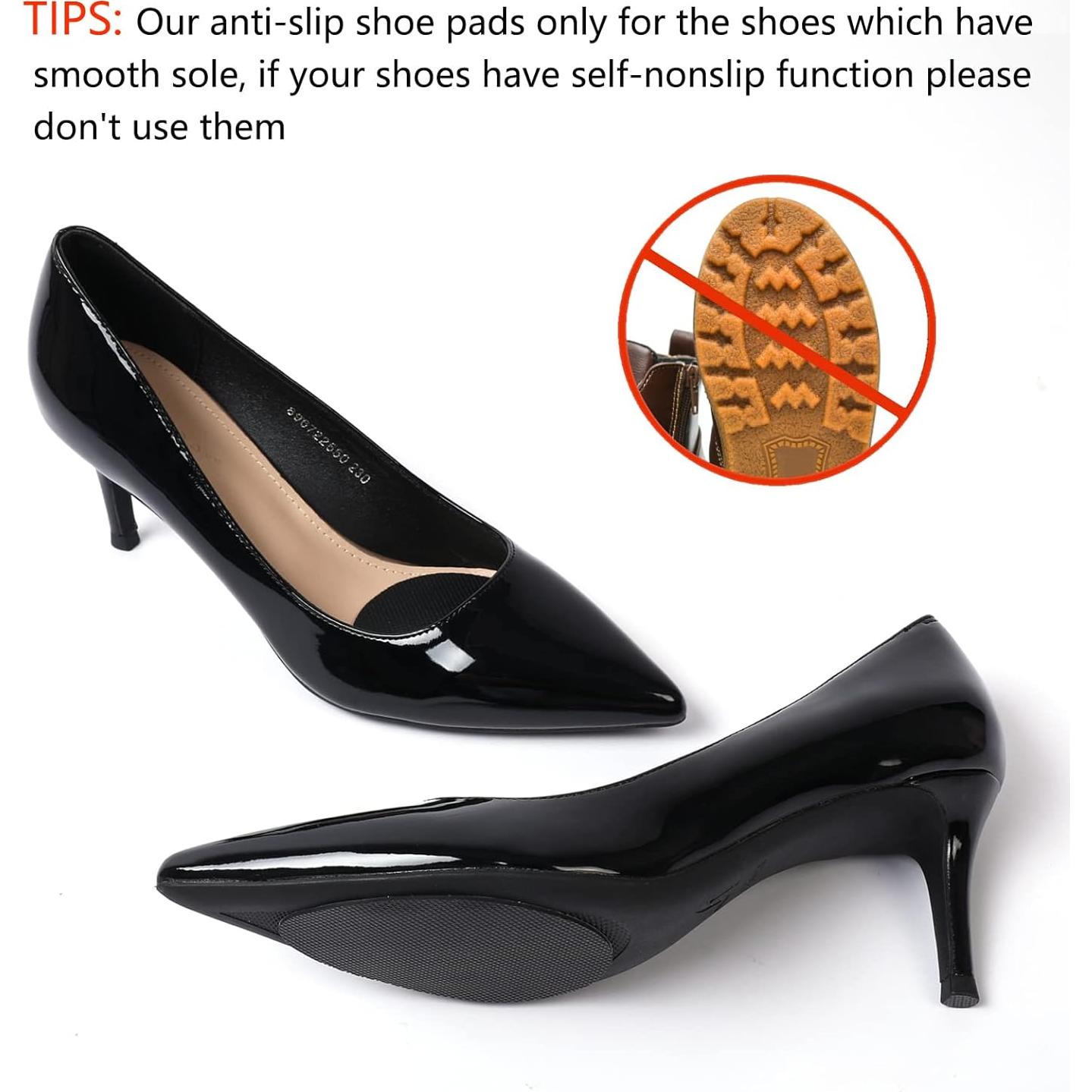 6 Pares Almohadillas para Talones y Zapatos Ashoesert Beige