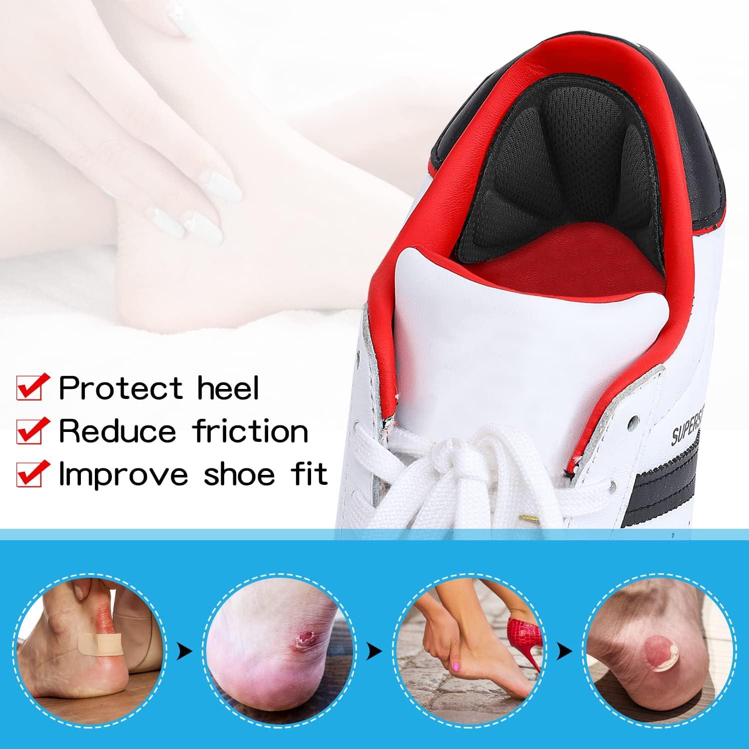 Almohadillas para Talón SUMBLIME 8 Piezas Negro