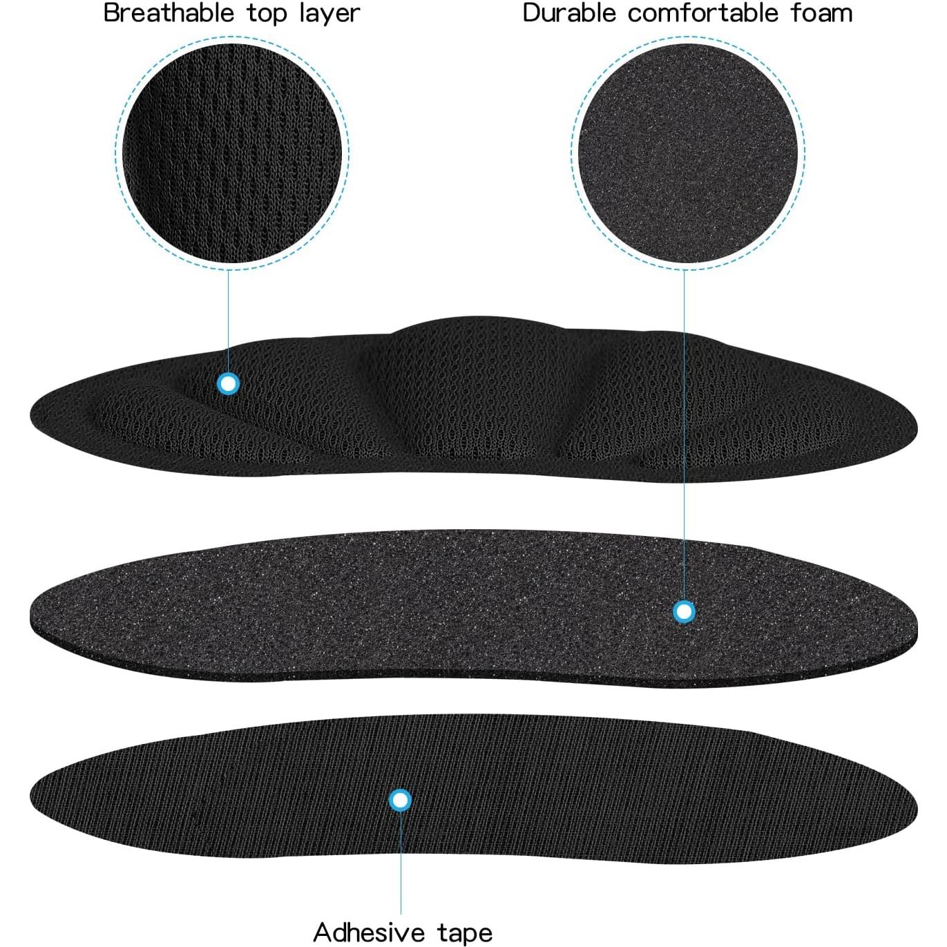 Almohadillas para Talón SUMBLIME 8 Piezas Negro