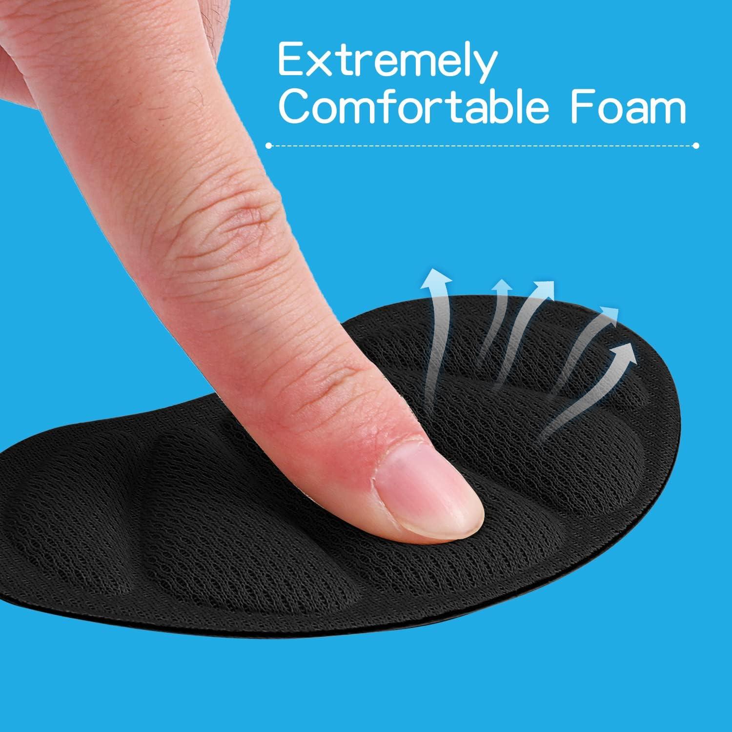 Almohadillas para Talón SUMBLIME 8 Piezas Negro