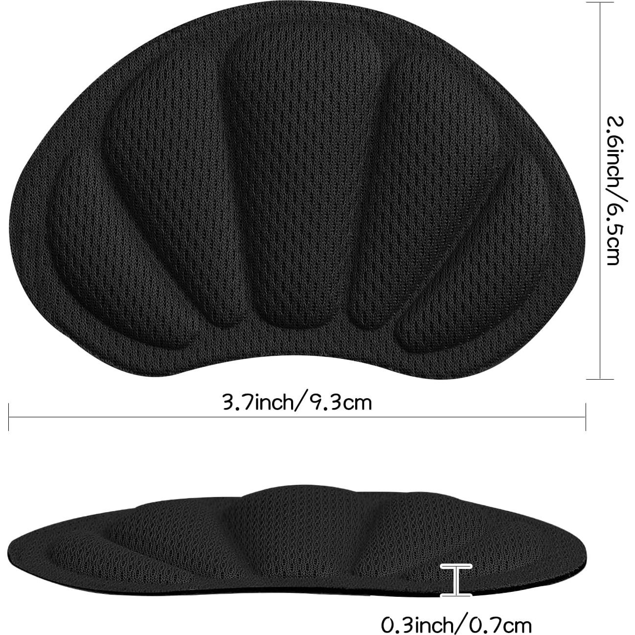 Almohadillas para Talón SUMBLIME 8 Piezas Negro