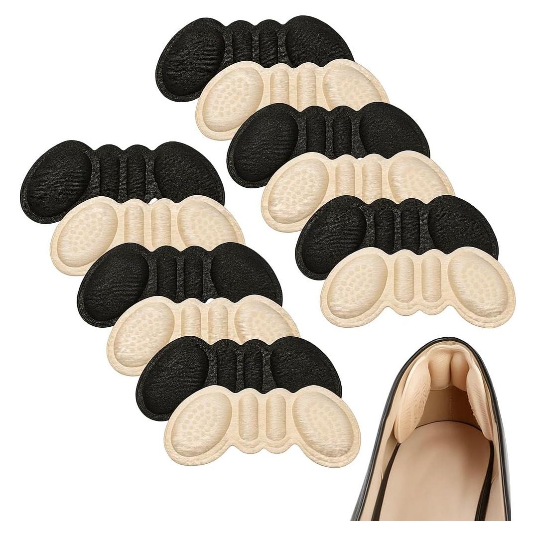 Almohadillas antideslizantes para talones Hganxiu - 6 pares