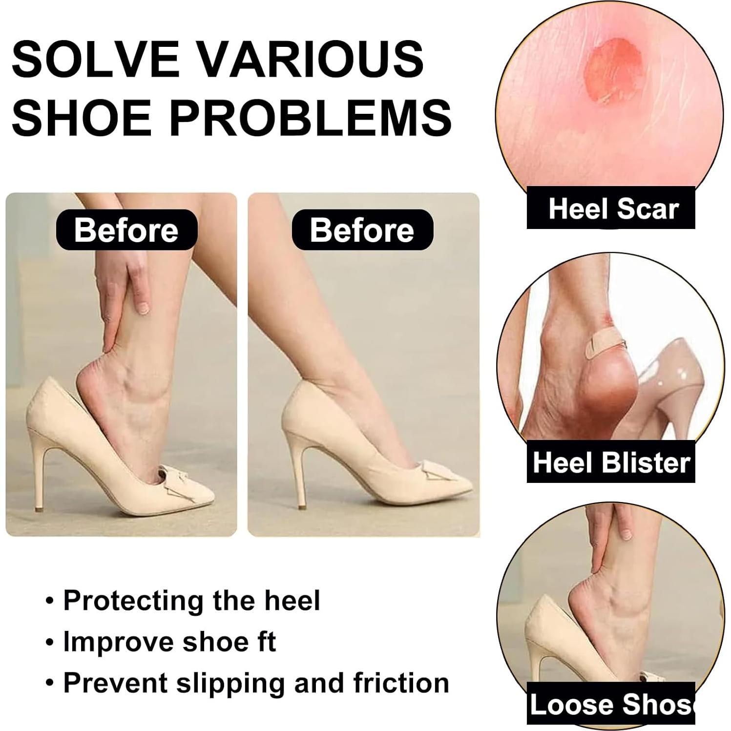 Almohadillas de Gel para Talón DIAFEBWANGHH - 4 Piezas