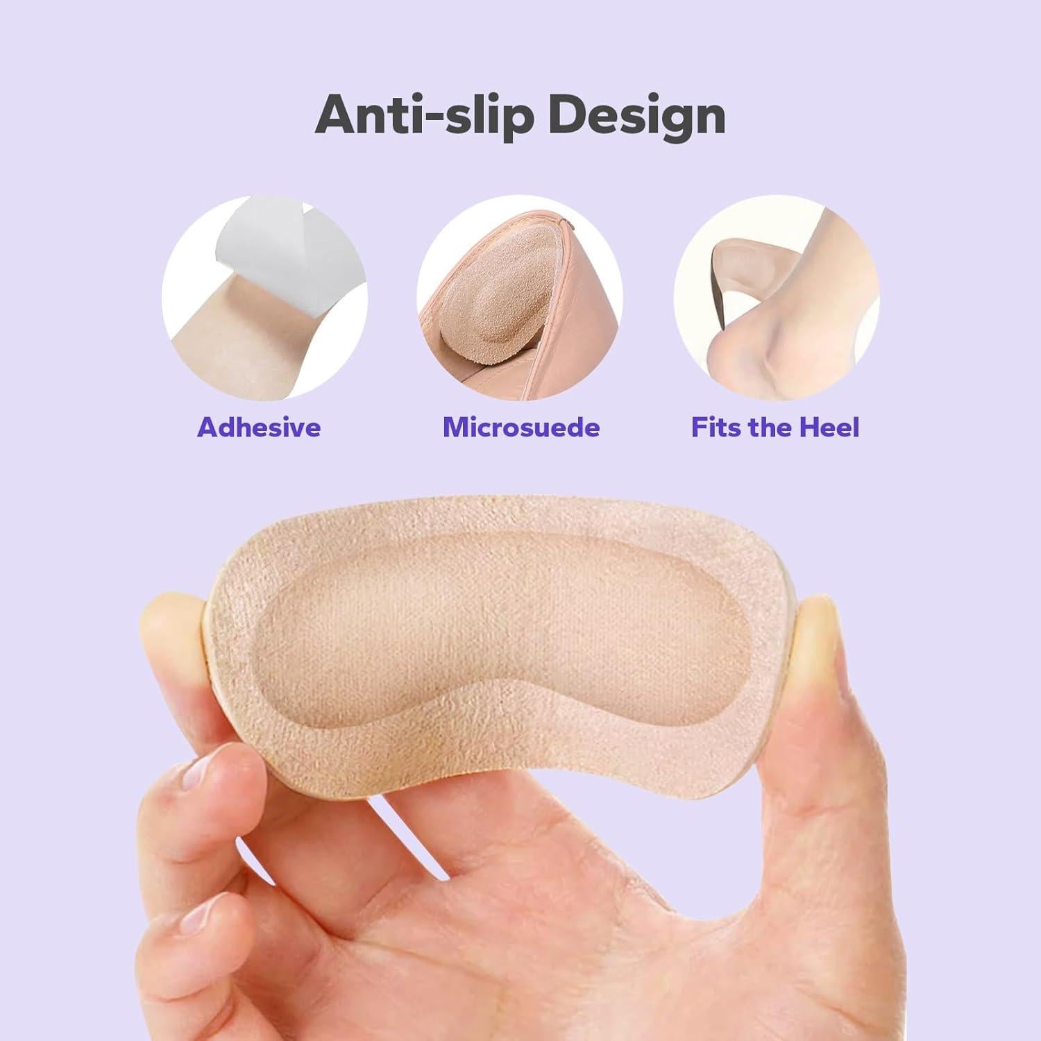 Empuñaduras de Talón de Silicona BraceBull - 5 Pares Antideslizantes