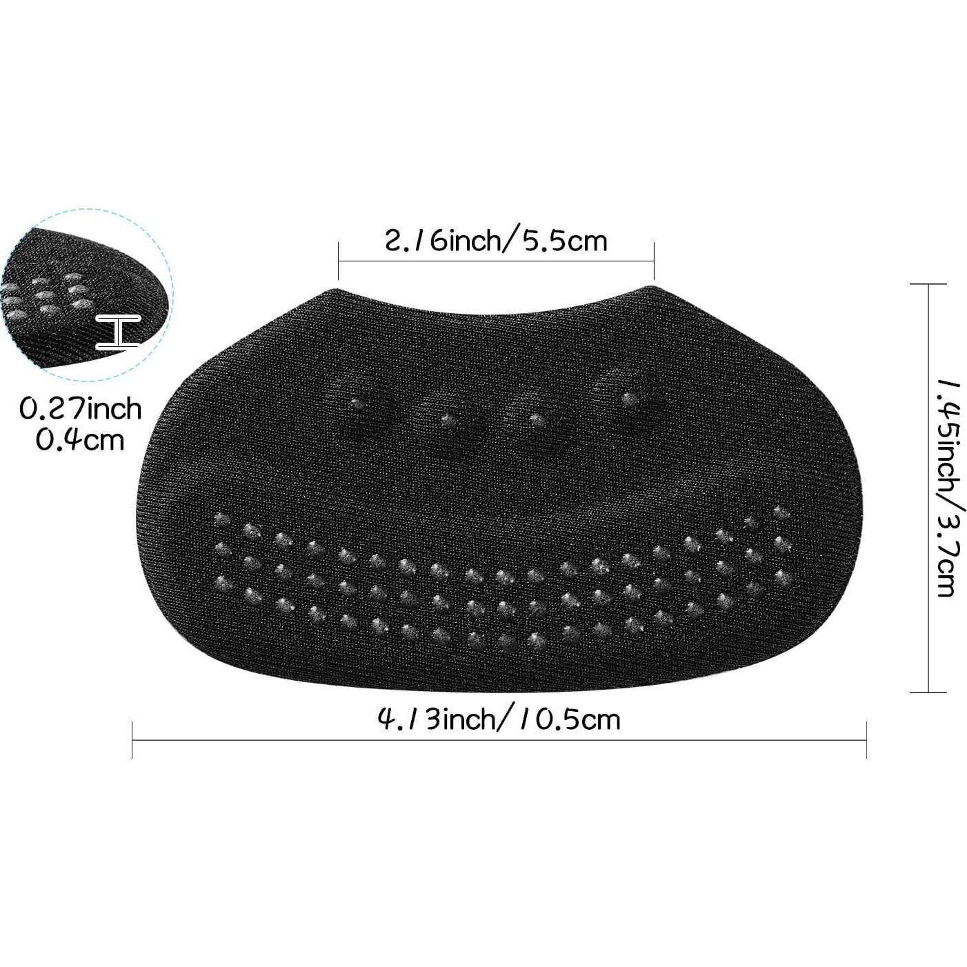 Almohadillas para Talón SUMBLIME - 6 Piezas Negras Antideslizantes