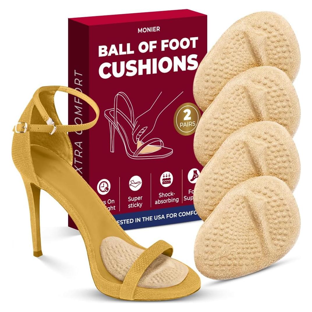 Cojines Metatarsales Monier para Tacones Altos - 2 Pares