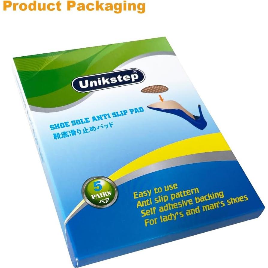 Almohadillas Antideslizantes Unikstep 5 Pares Goma Caqui