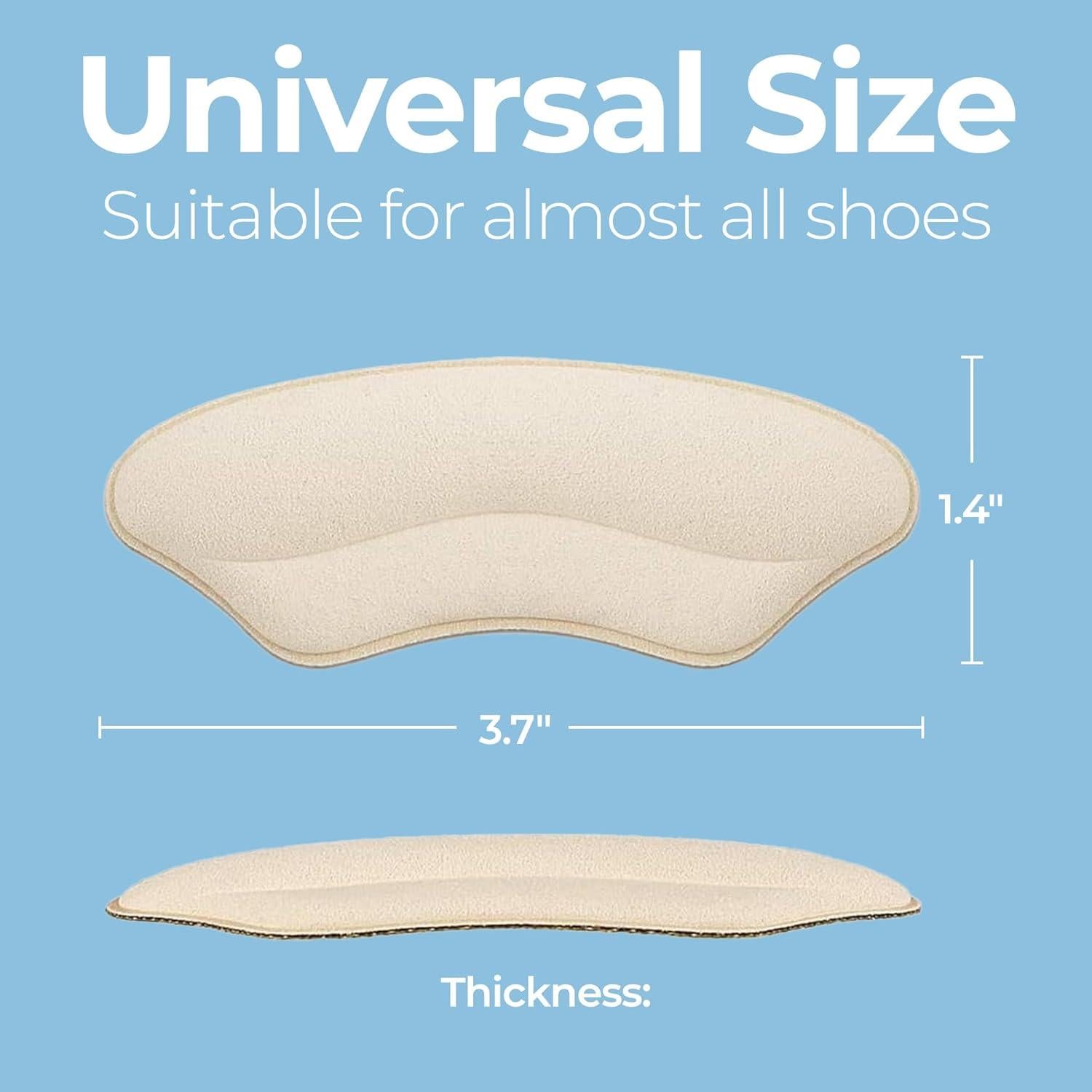 Almohadillas para Talones Homergy - 8 Piezas Beige, Comodidad y Ajuste